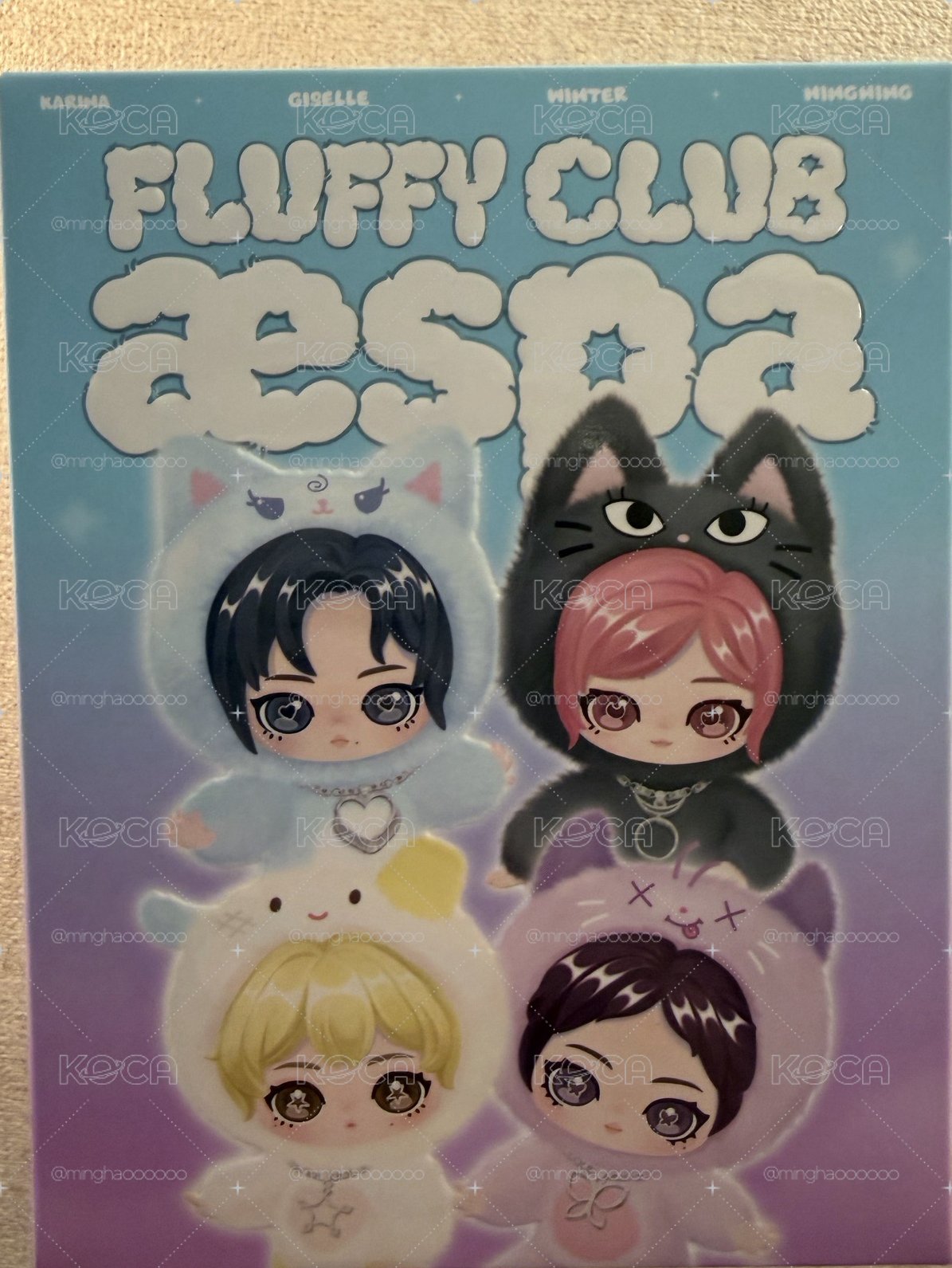 aespa 泡泡瑪特 未拆隨機盒