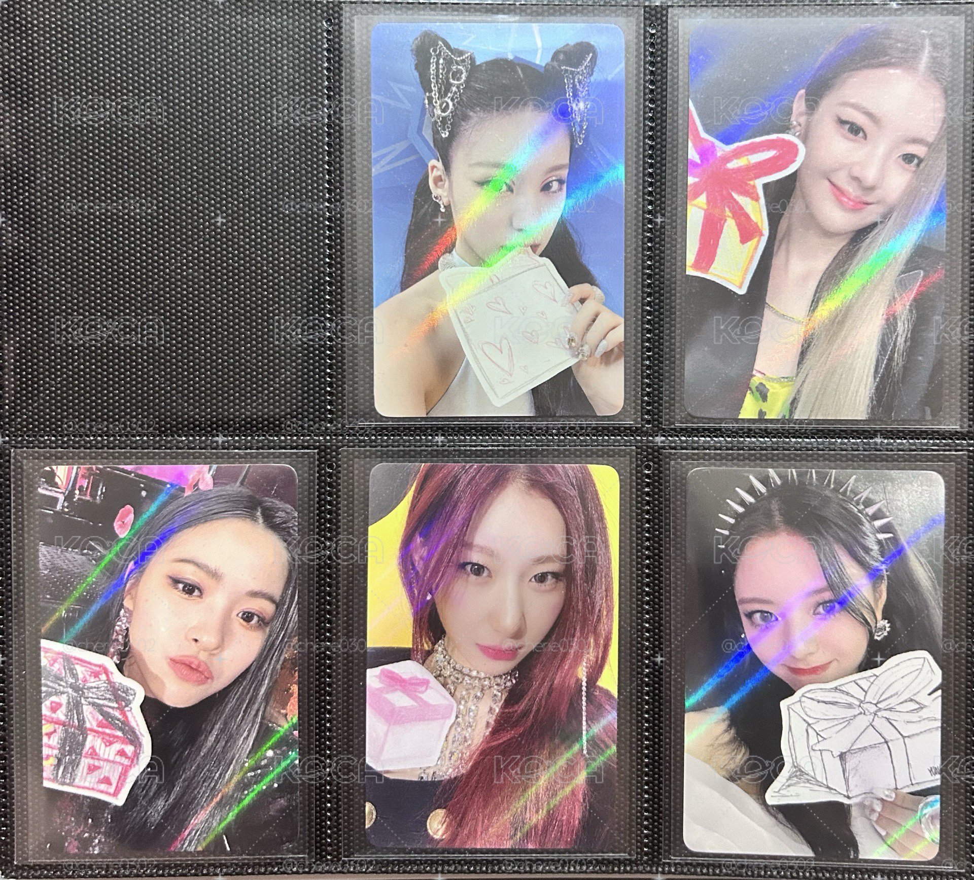 ITZY CRAZY IN LOVE wd 特典卡 