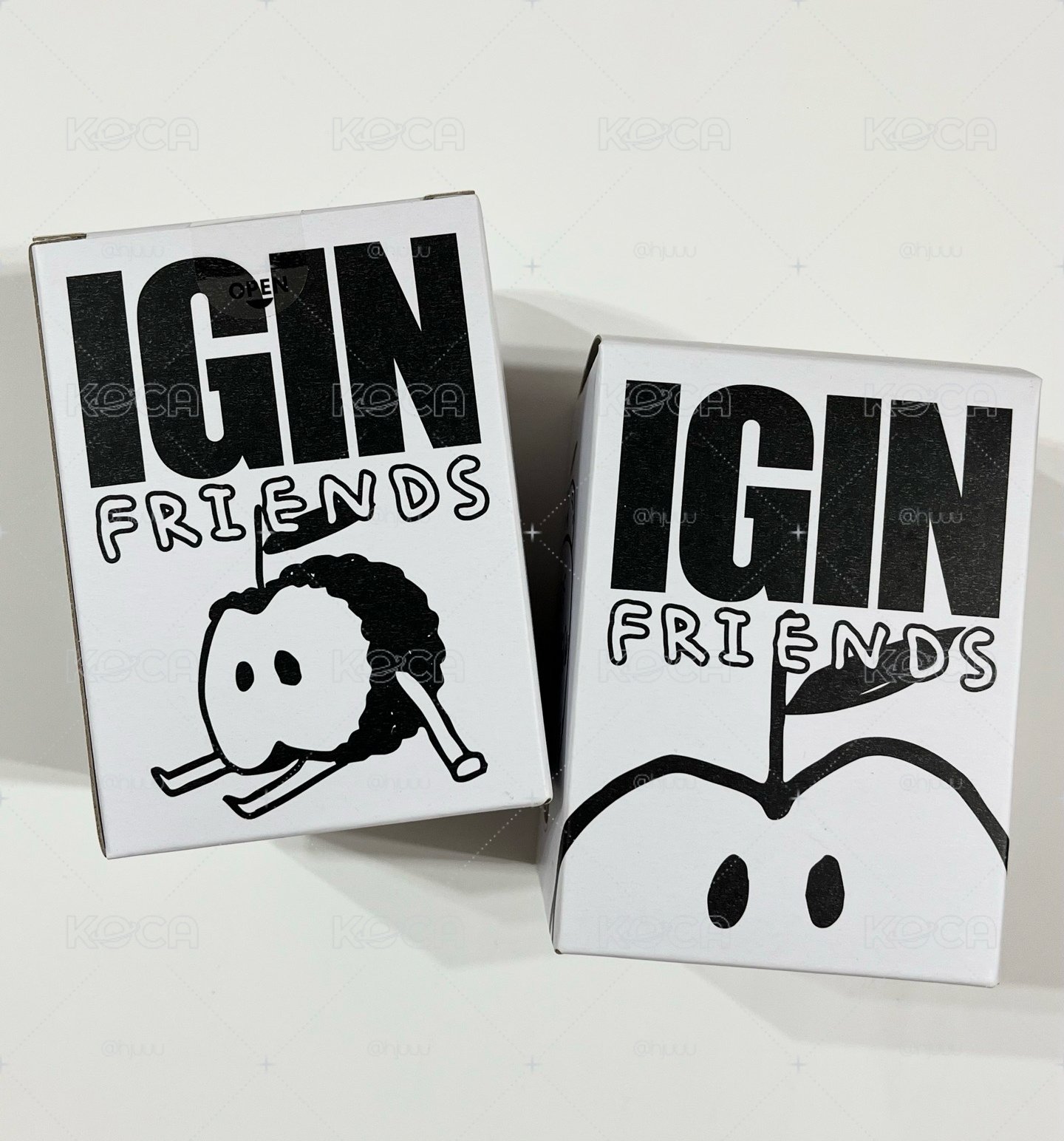《全新現貨》IGIN 半邊蘋果吊飾娃娃