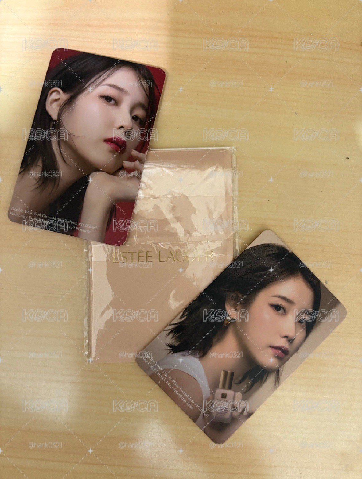 IU 雅詩蘭黛 兩張一組