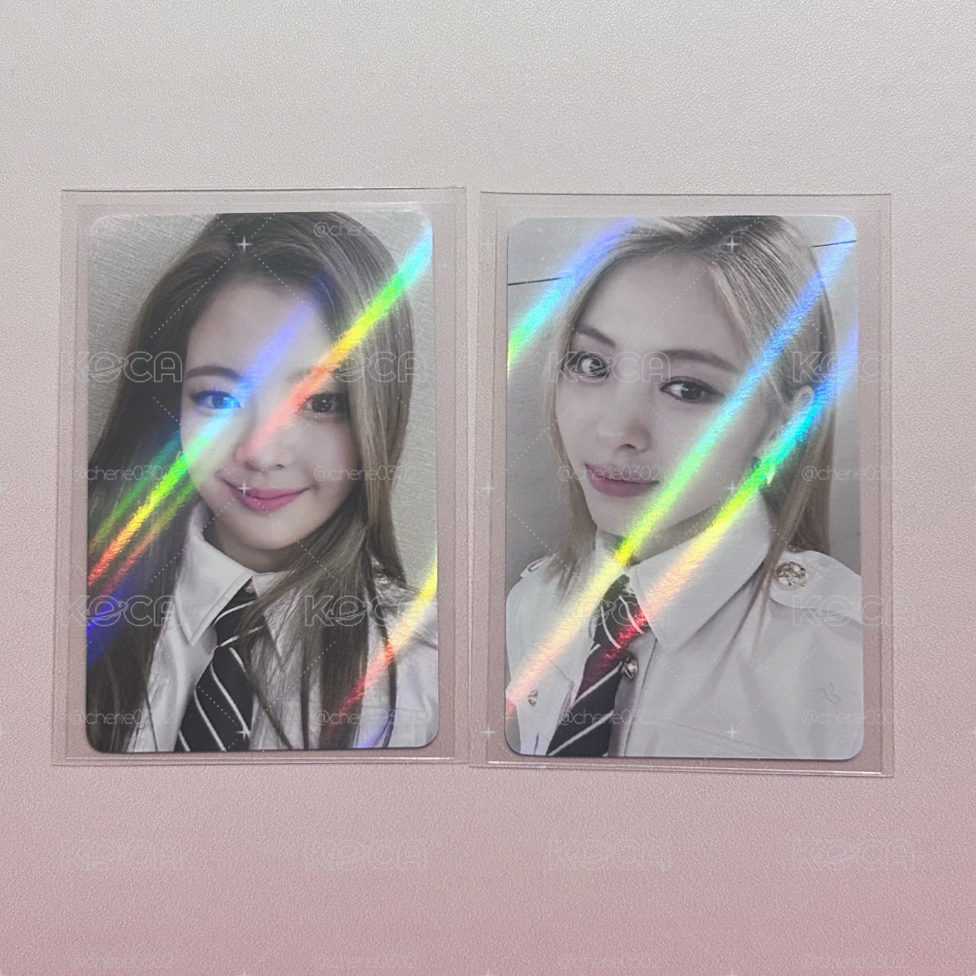 ITZY GUESS WHO wd 1.0 簽售卡 Lia 留真