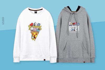 野獸國xBT21帽T（麻灰色）、MOTS快閃店帽T