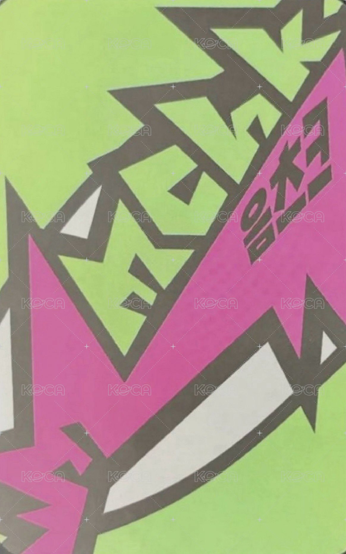 Mmchk Chk! Sticker Ver. 專輯卡 Unit卡 背面