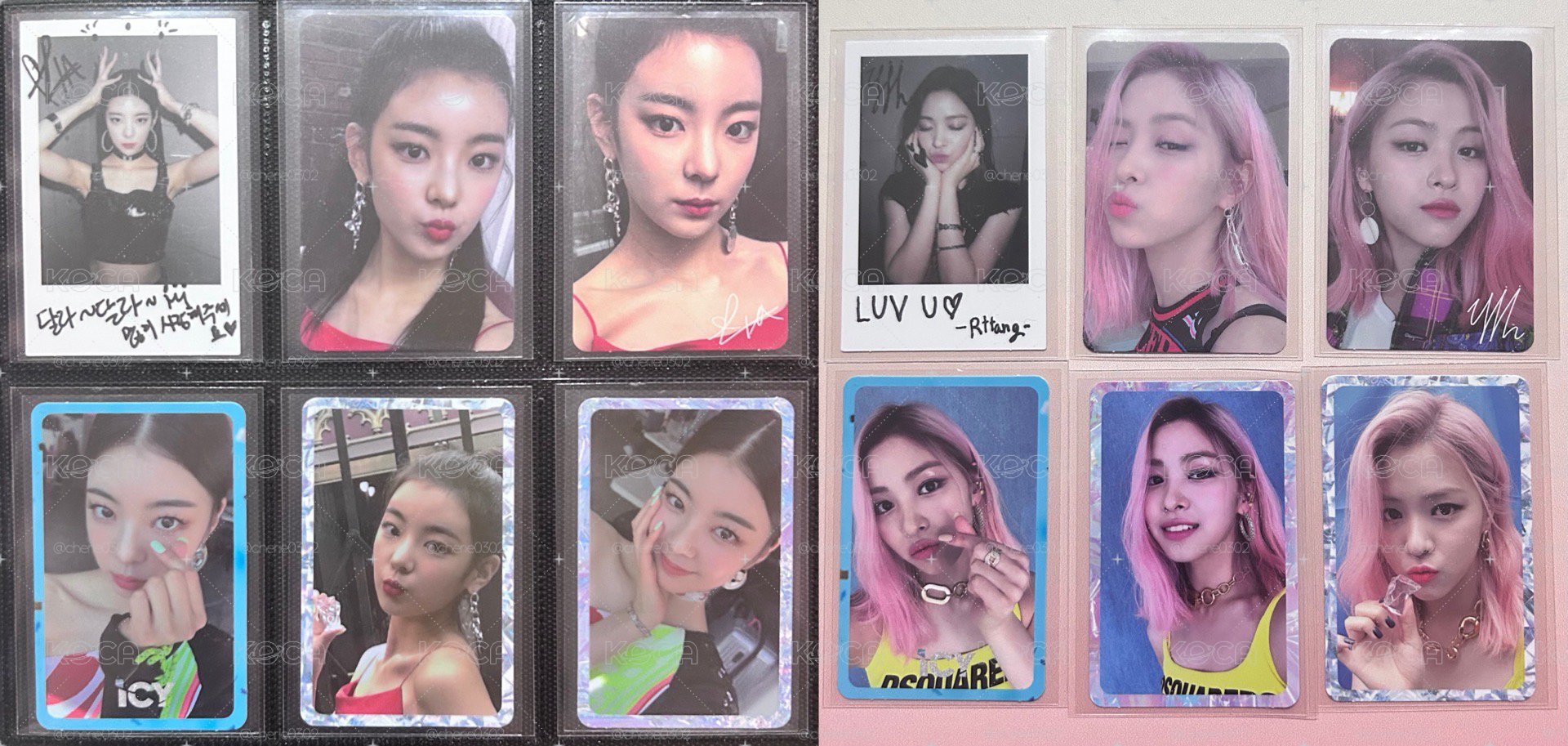 ITZY IT'z ICY 專輯卡 Lia 留真