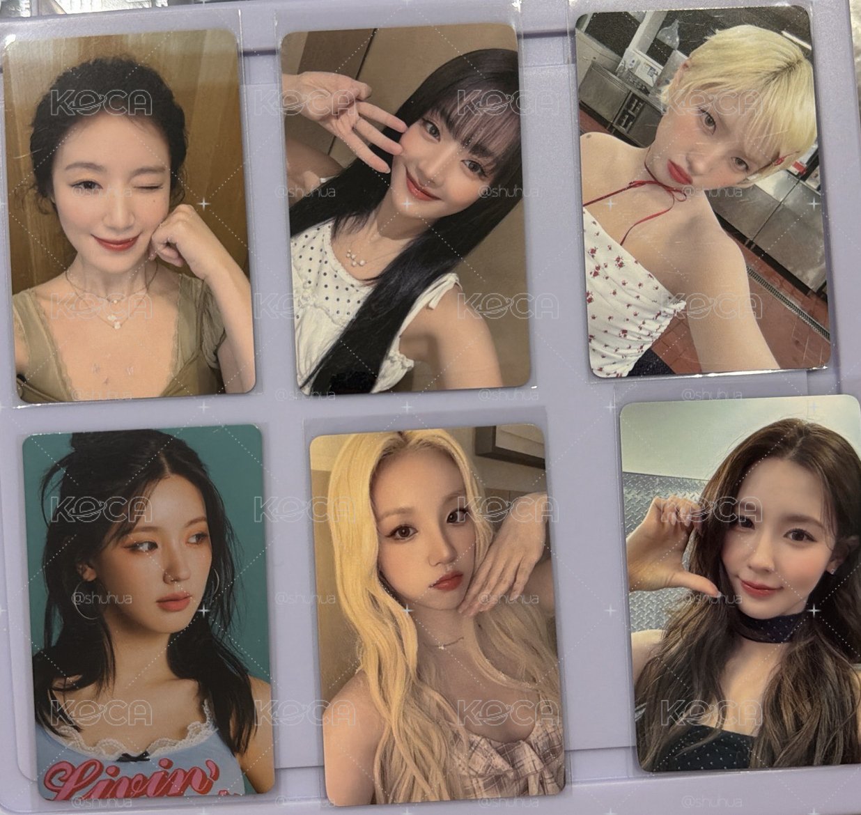 各種美麗紙片