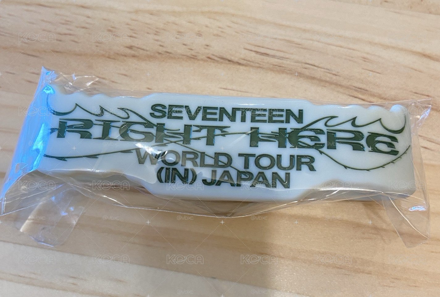 VERNON RIGHT HERE 日巡手環 扭蛋
