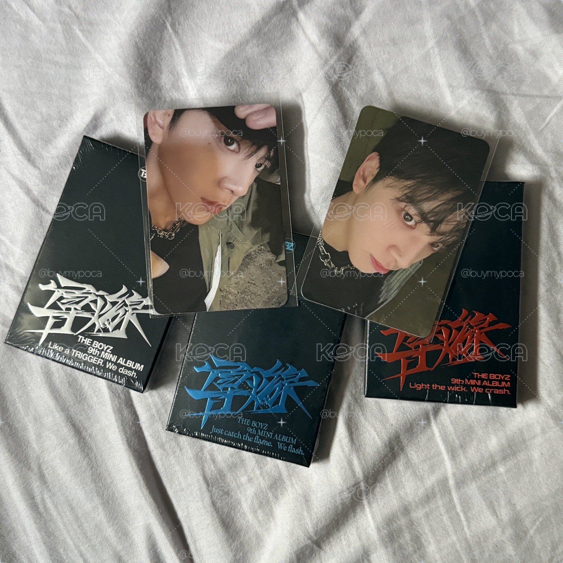 theboyz 金泳勳 導火線特典卡 送未拆專