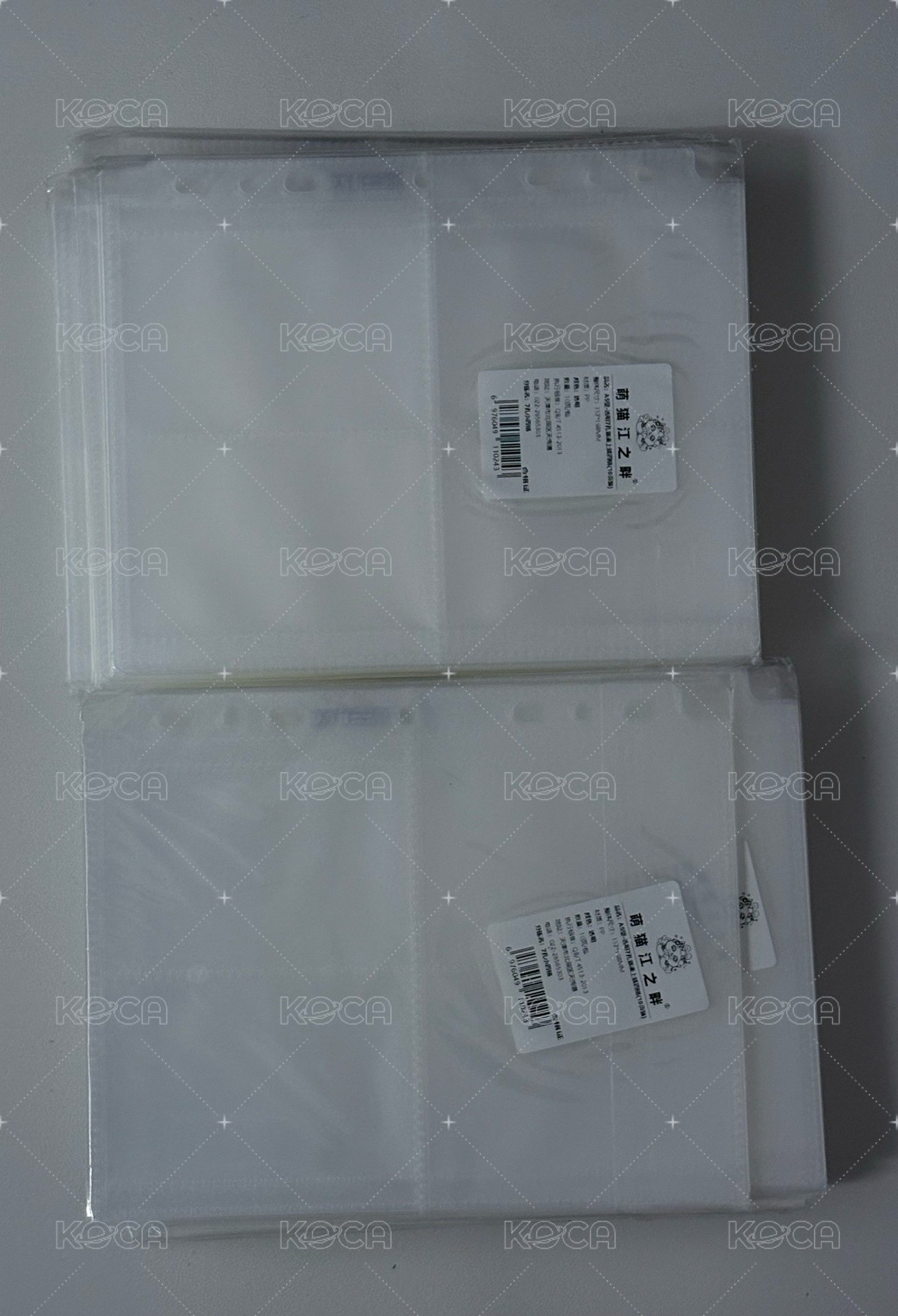 a5緊湊型透明4宮格內頁10張