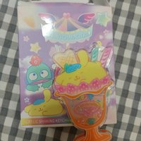 壓克力搖搖樂（紫）-布丁狗