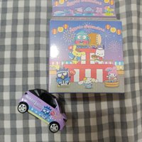 全家 合金車立牌組-酷企鵝