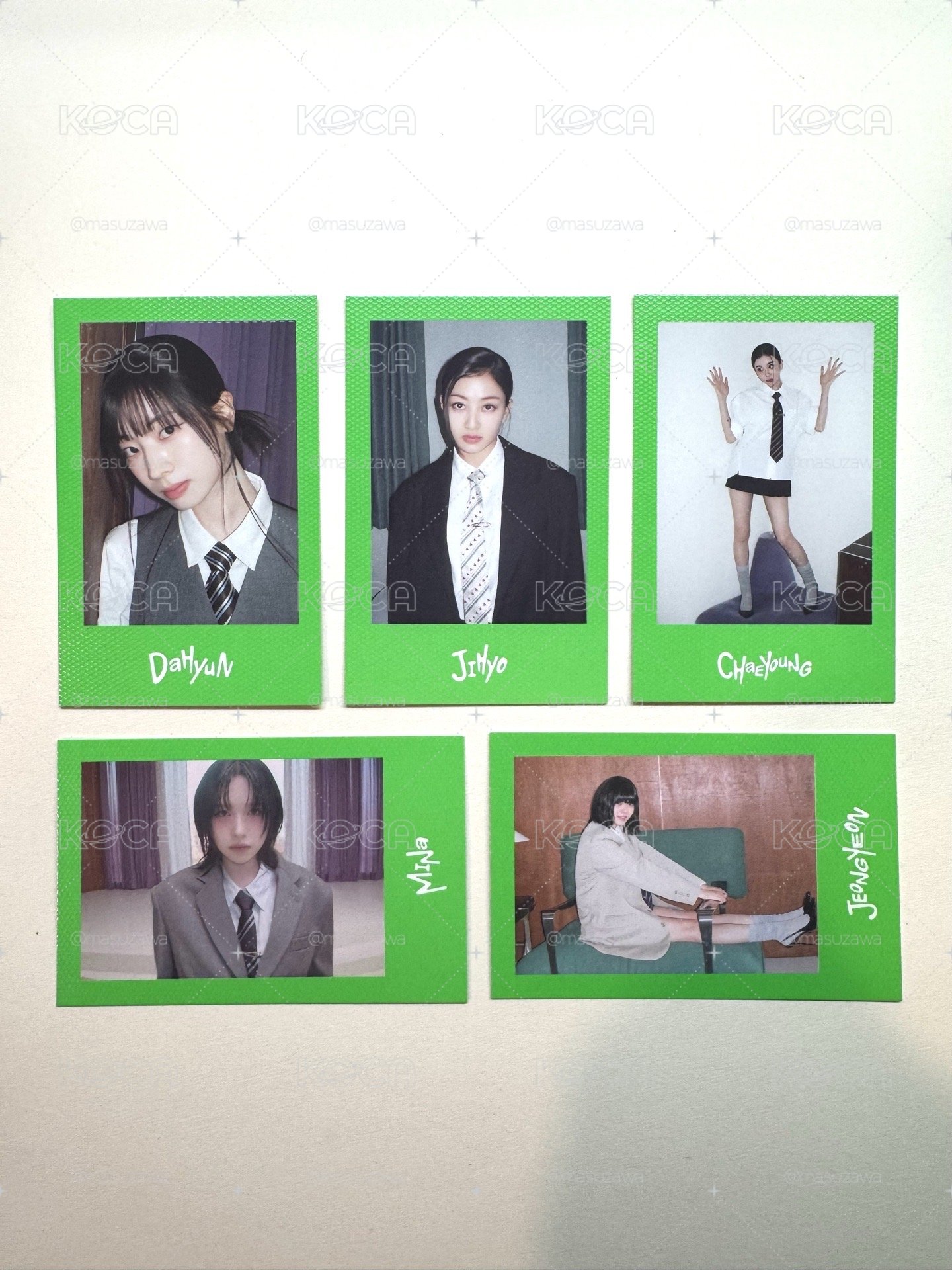 正規四 Polaroid ver. 專輯卡 For ver.