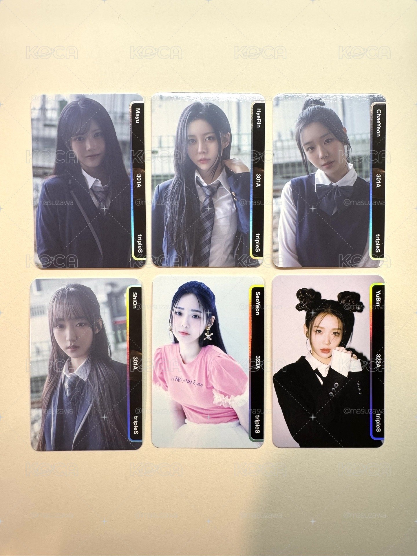 +(KR)ystal Eyes <AESTHETIC> 專輯卡 oma