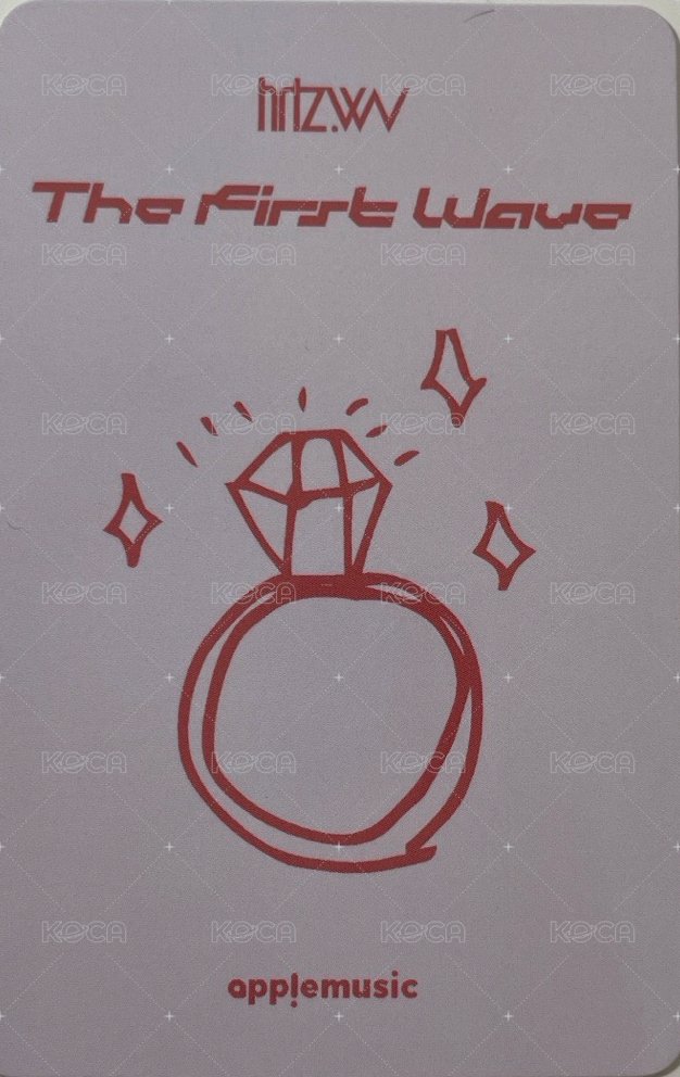 出道專 am 線上1.0 簽售卡 💍 背面