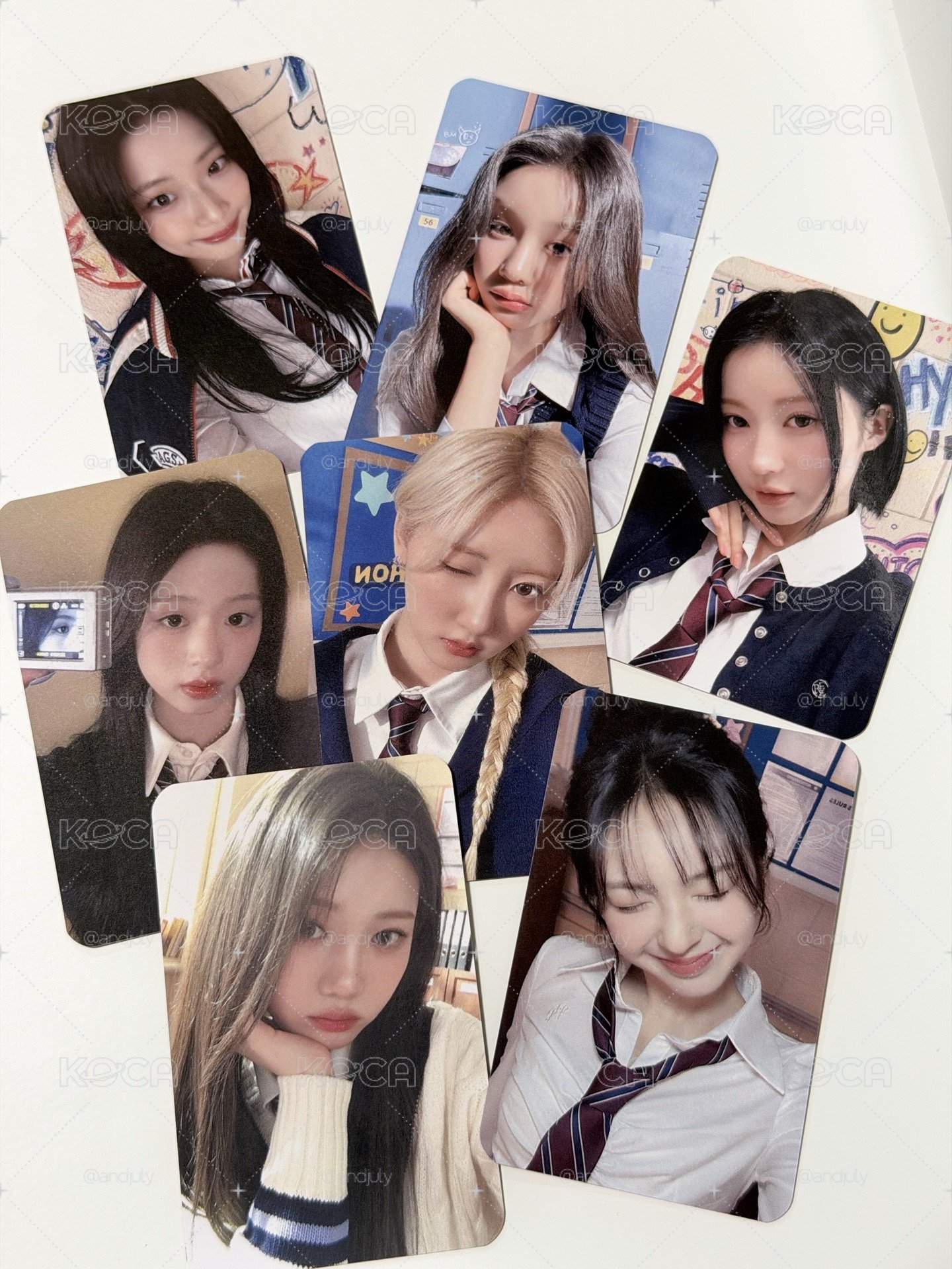 BABYMONSTER DRIP上海深圳快閃滿額 校服 SET(7p)