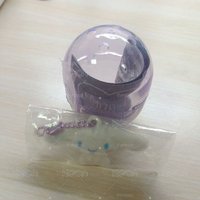 扁扁植絨吊飾-大耳狗