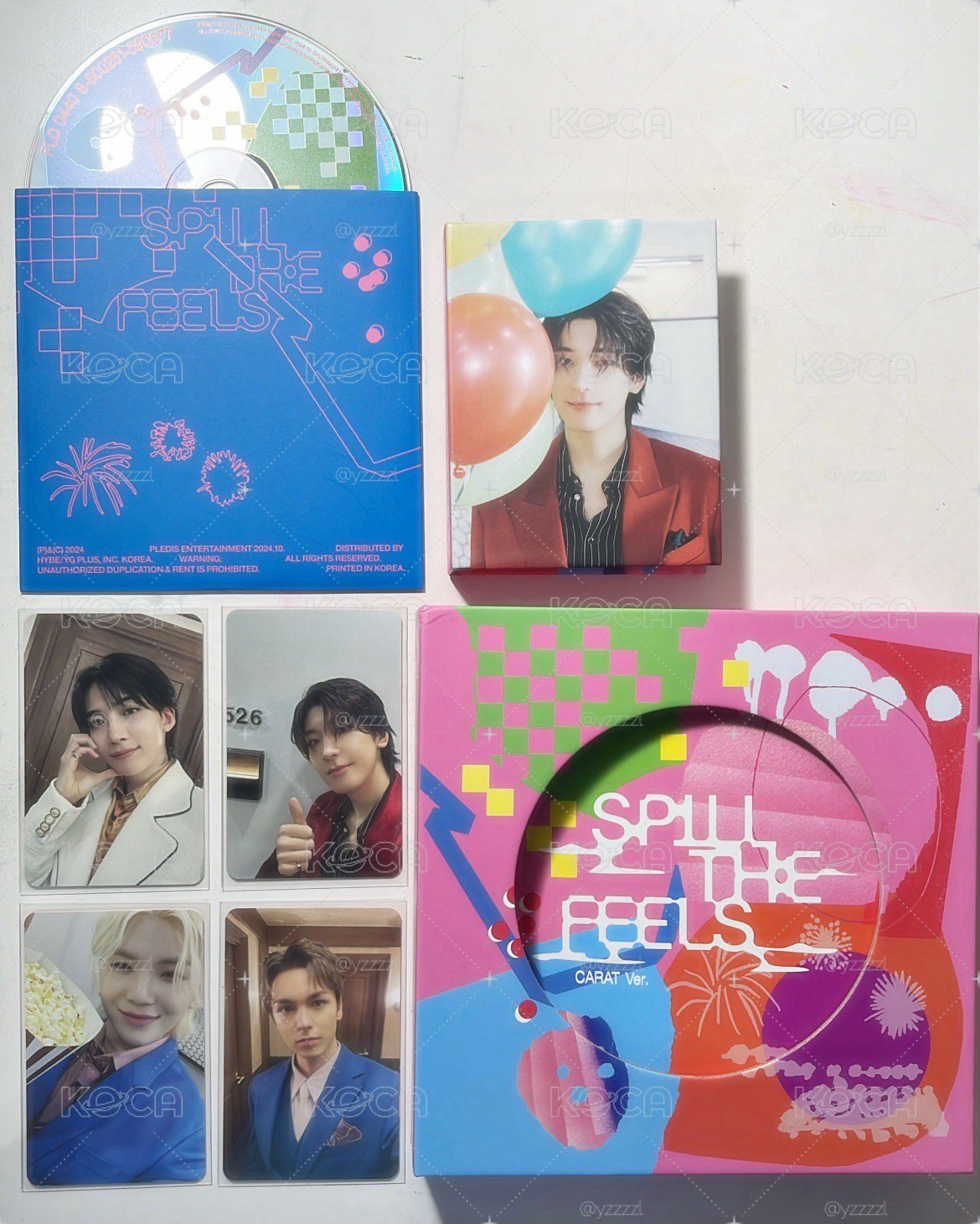 🐈‍⬛SEVENTEEN MINI12圓克拉盤