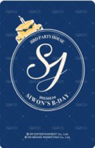 2025 SM ARTIST BIRTHDAY 周邊卡 派對卡小卡 背面