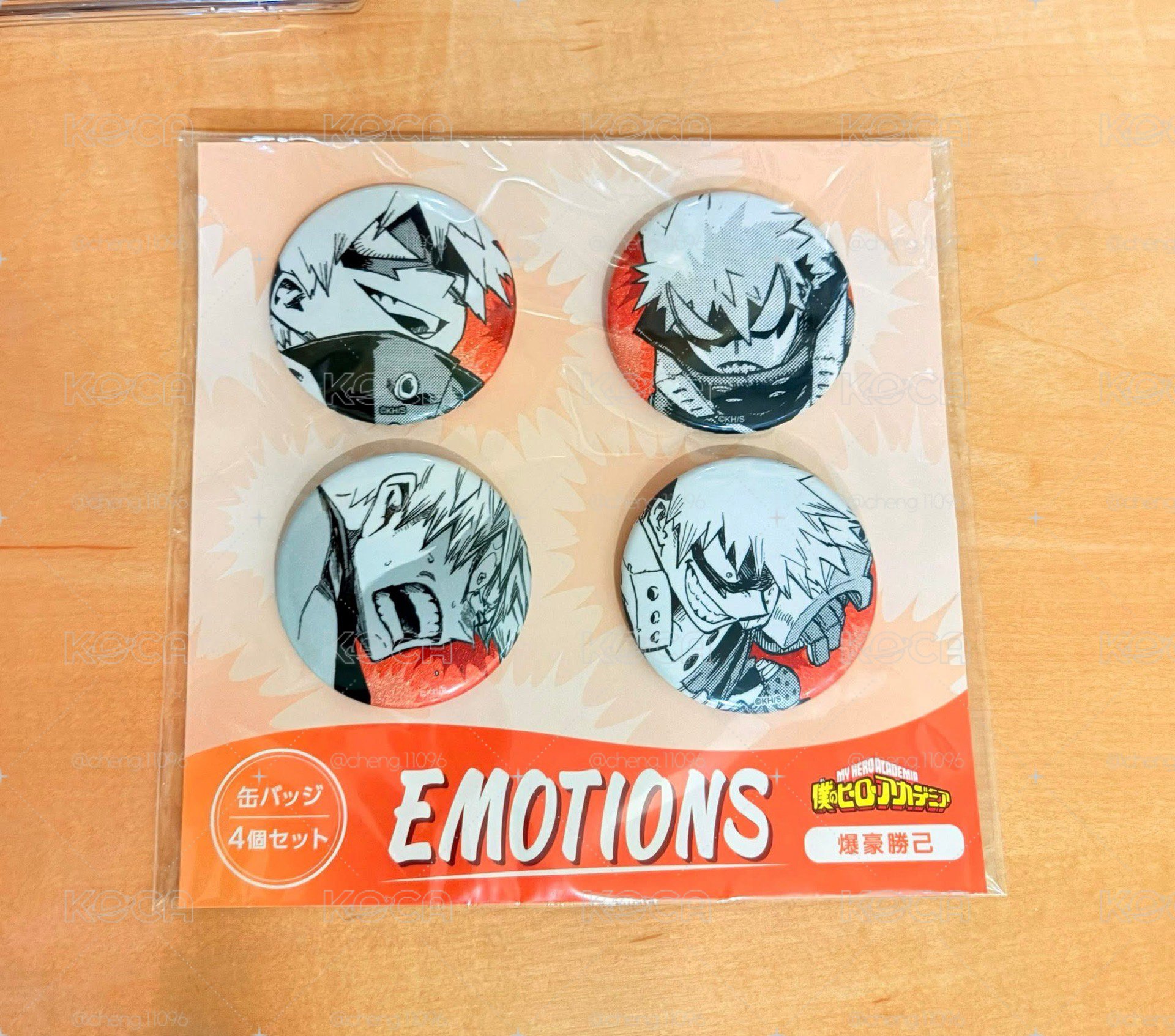 爆豪emotion徽章 現貨