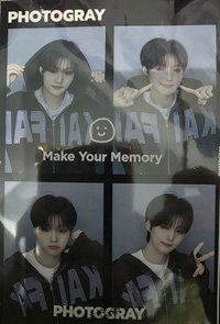yesweare PHOTOGRAY 人生四格卡 未公開照片