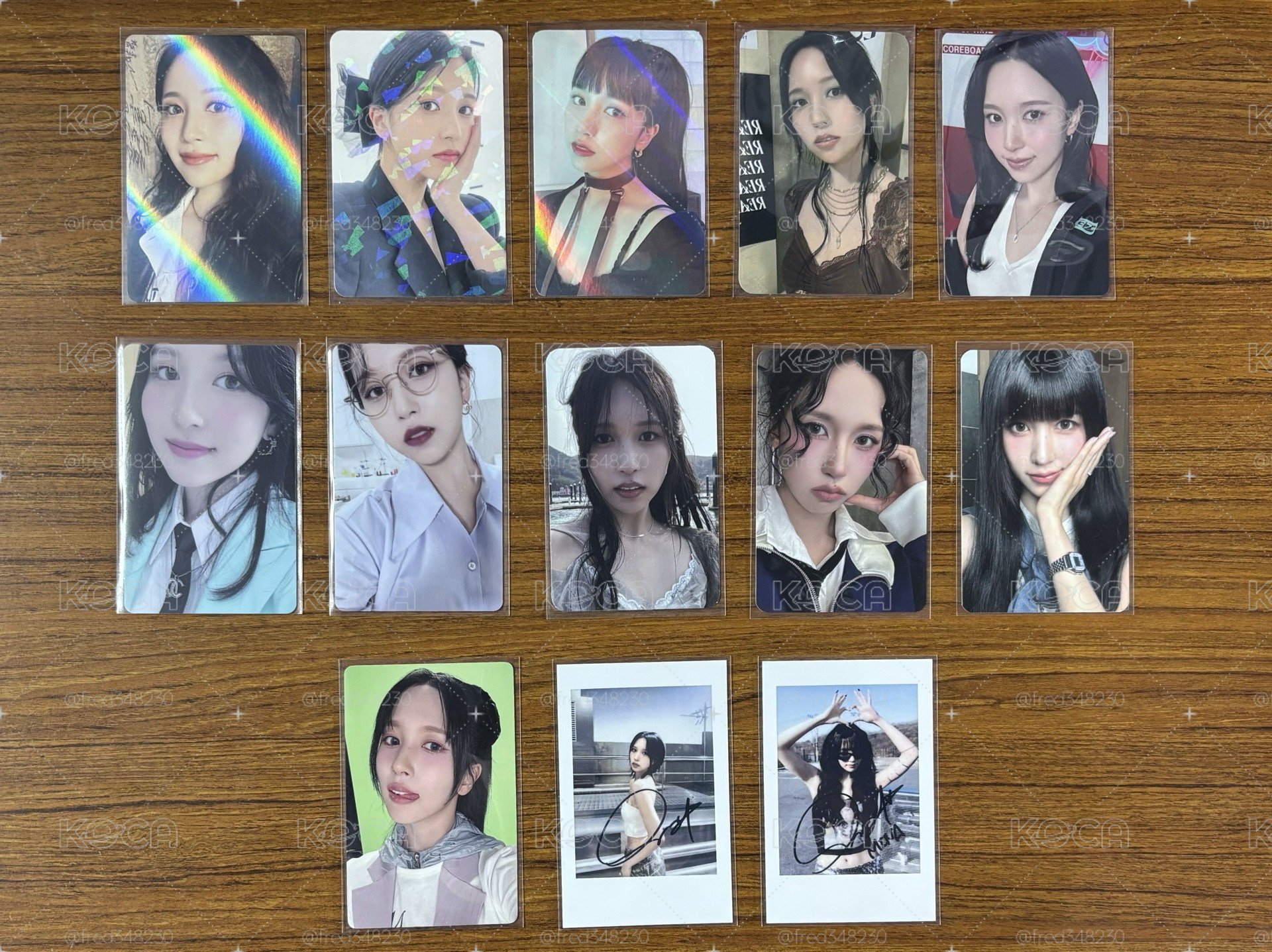 TWICE Mina 小卡 特典卡