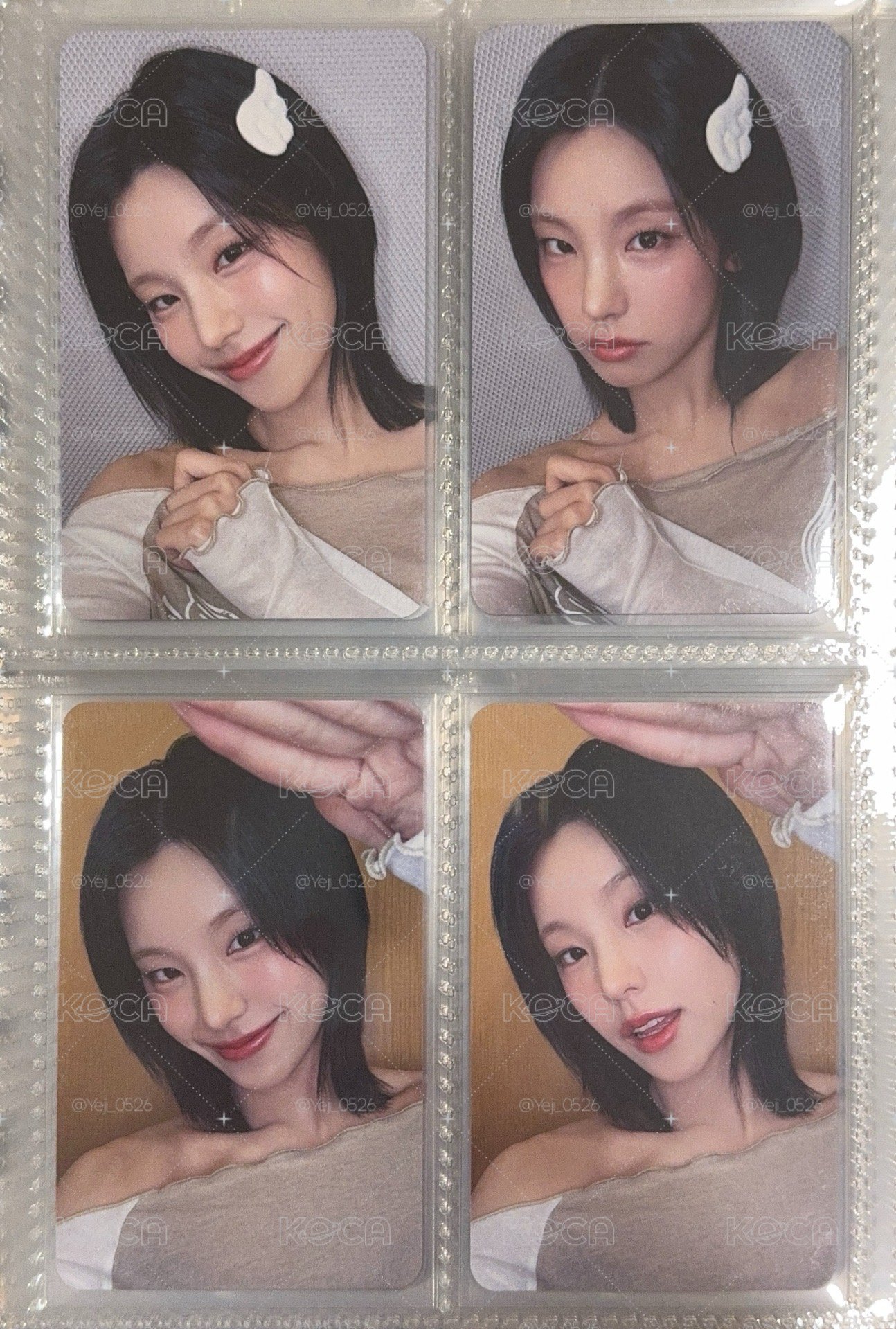 YEJI SOLO翅膀🪽&摸摸頭🫳🏻一套✨