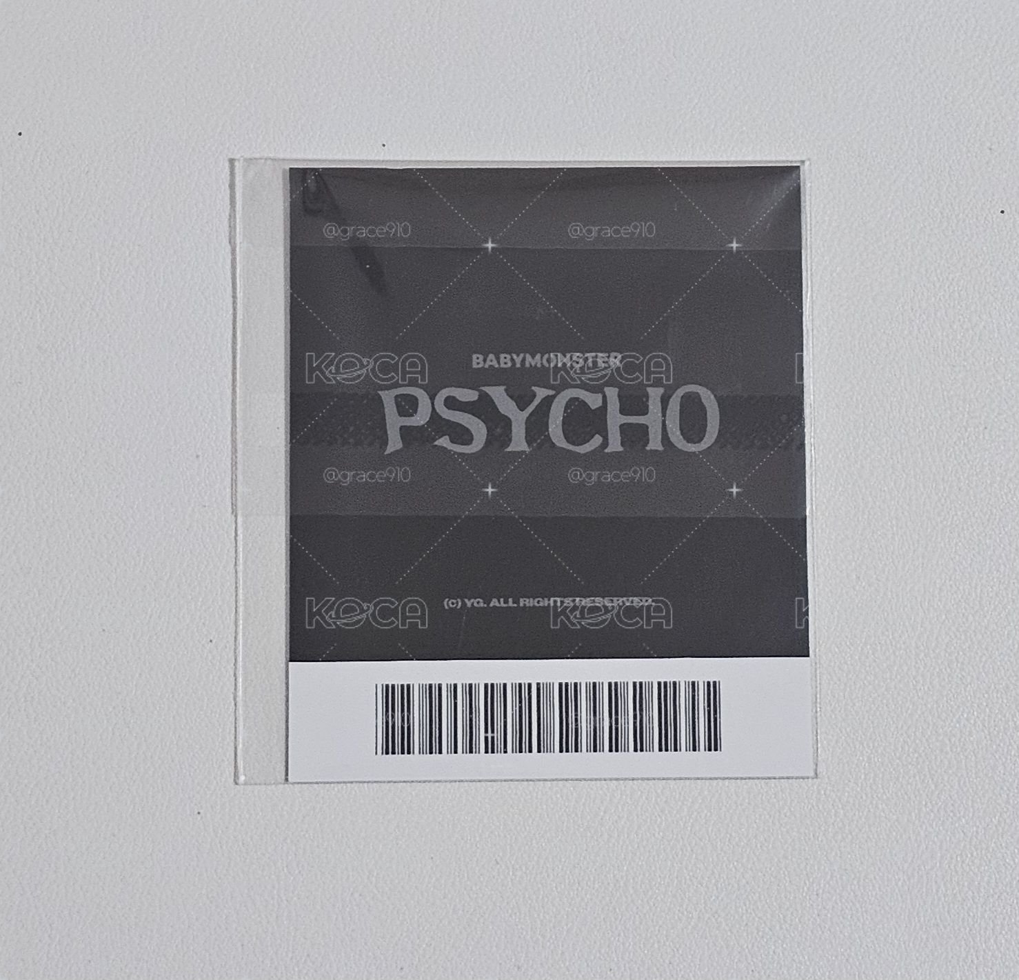 PSYCHO yg線上滿額拍立得 賢（需多帶）
