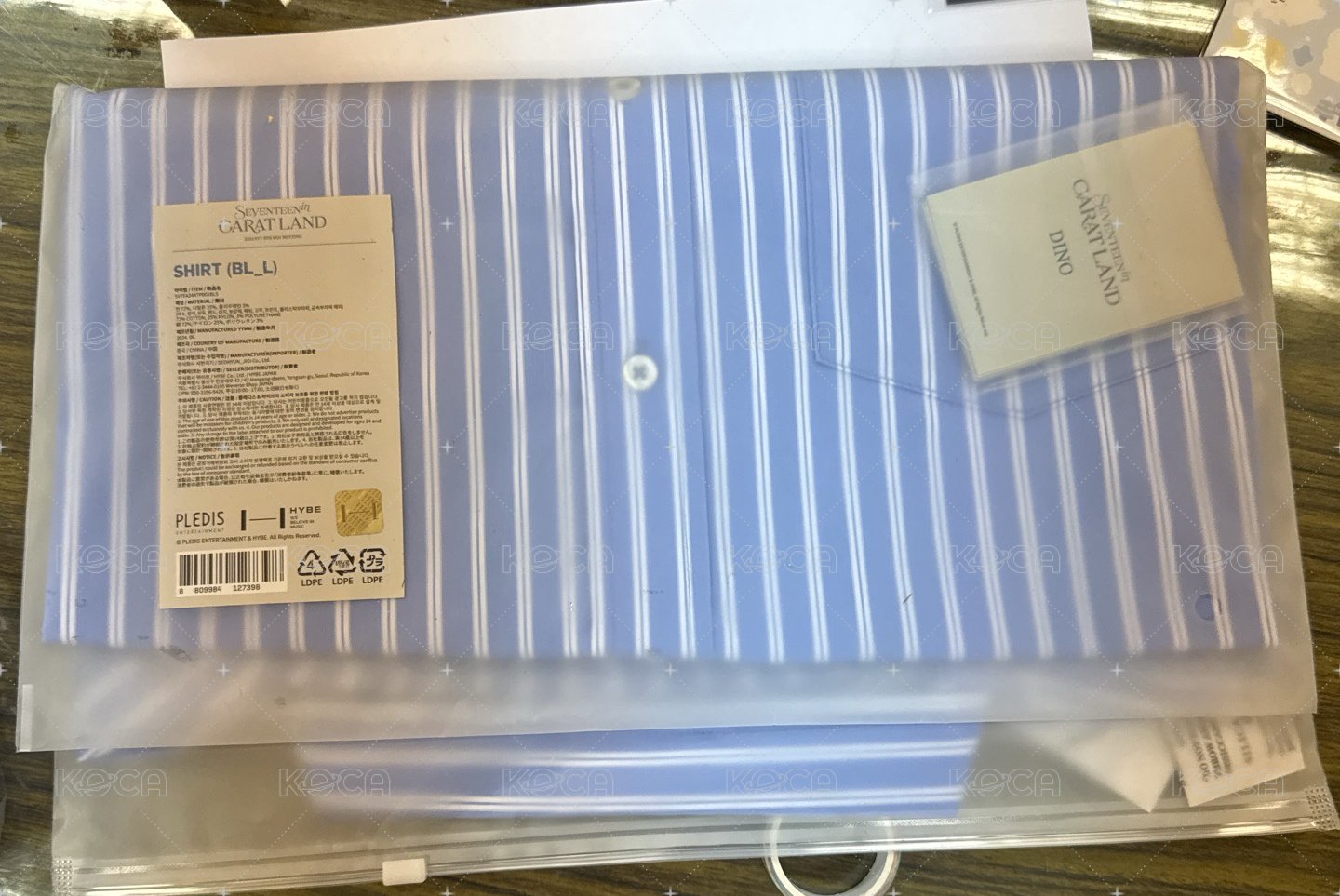 襯衫L 含整組小卡