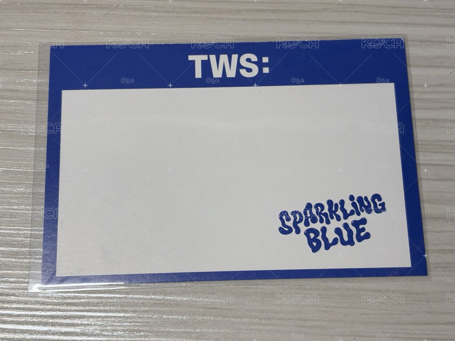 Tws 申惟 迷一 明信片