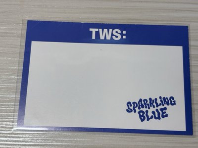 Tws 韓振 迷一 明信片（損較大）