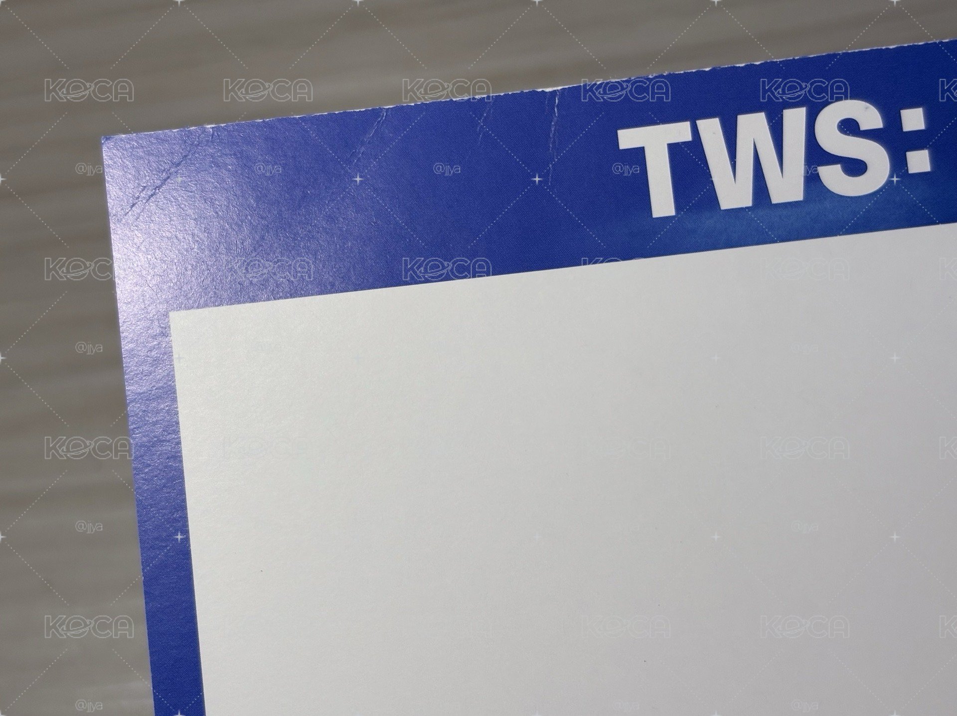 Tws 韓振 迷一 明信片（損較大）