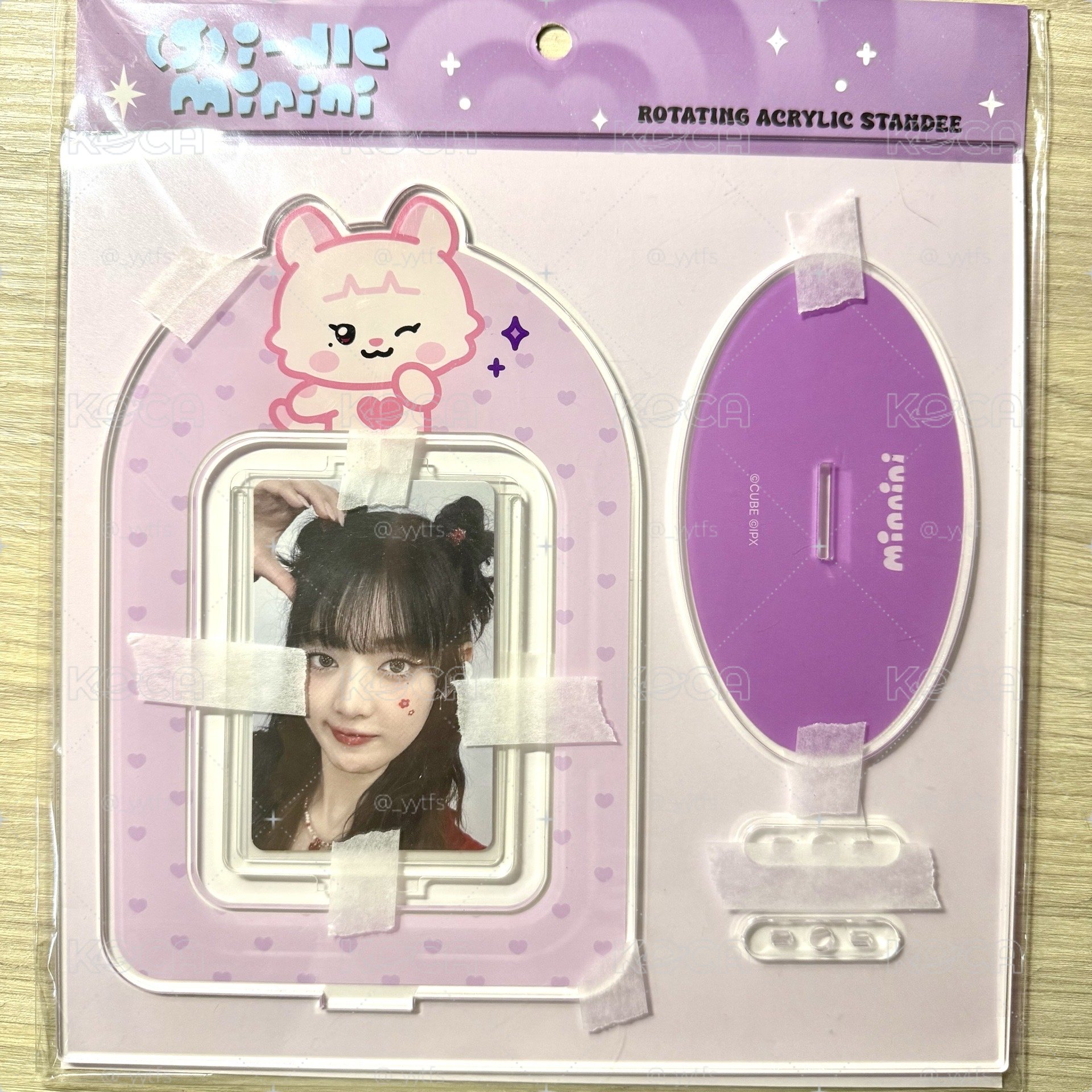 米妮旋轉立牌
