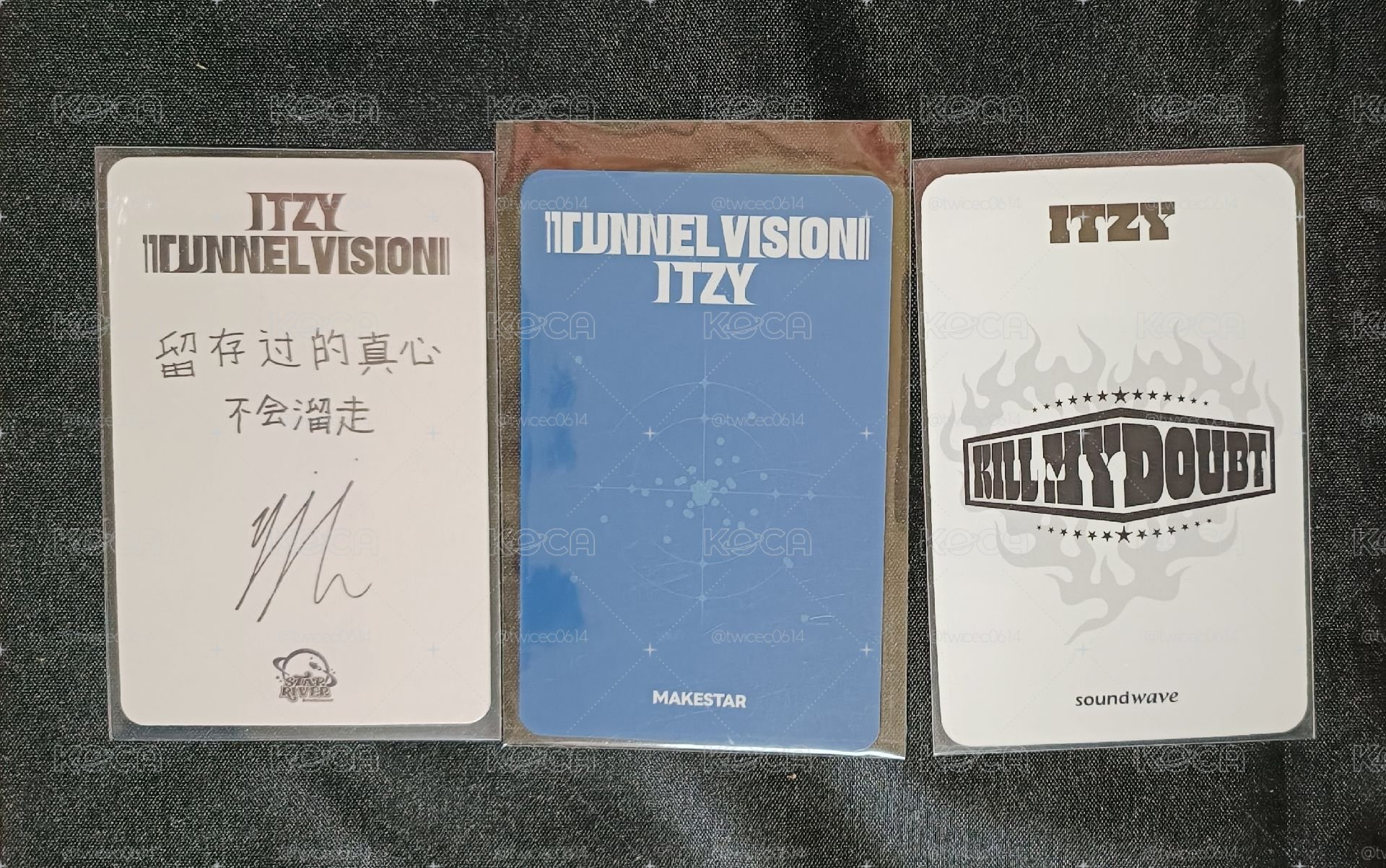 itzy 留三卡