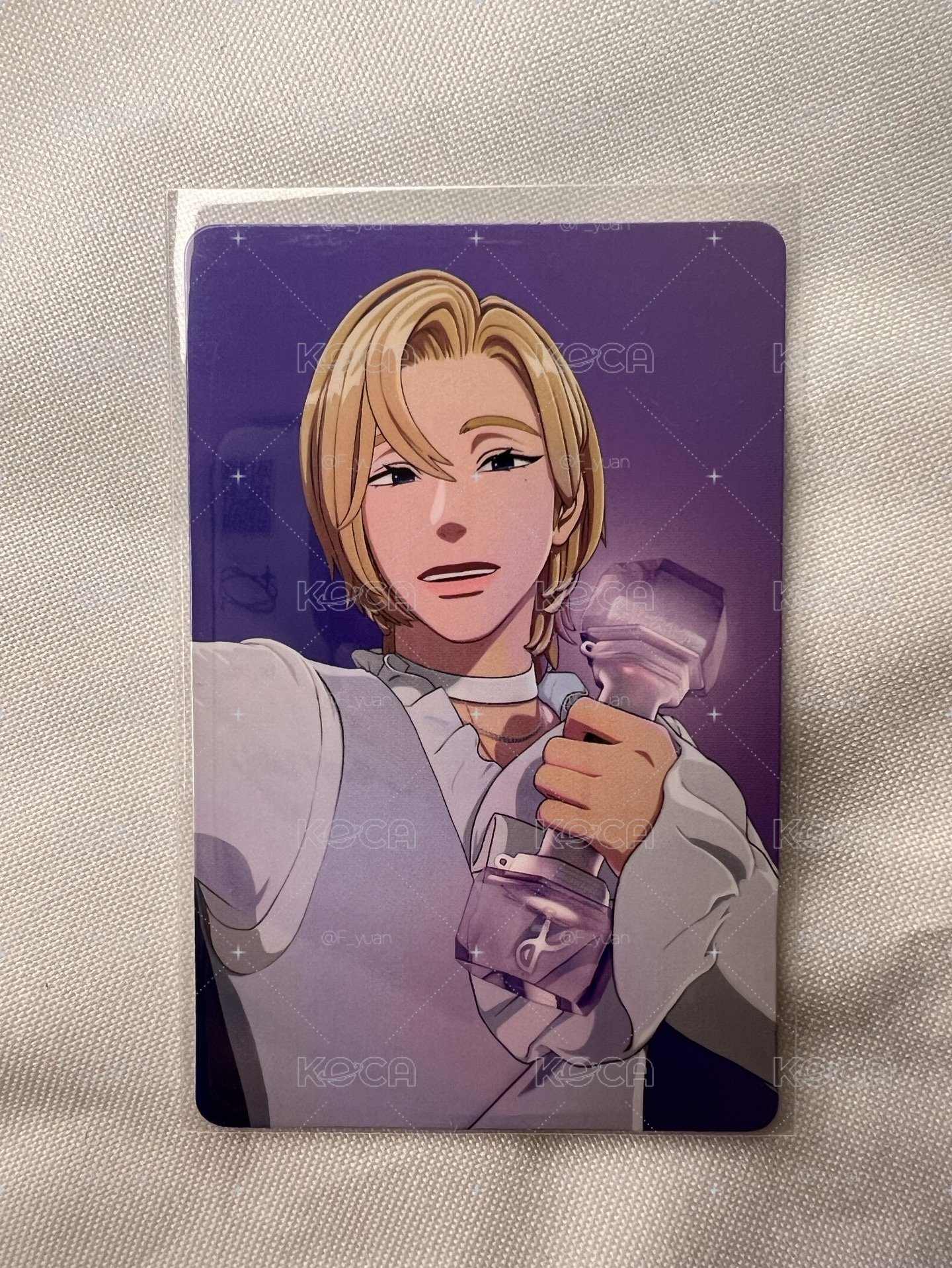 💜手燈卡