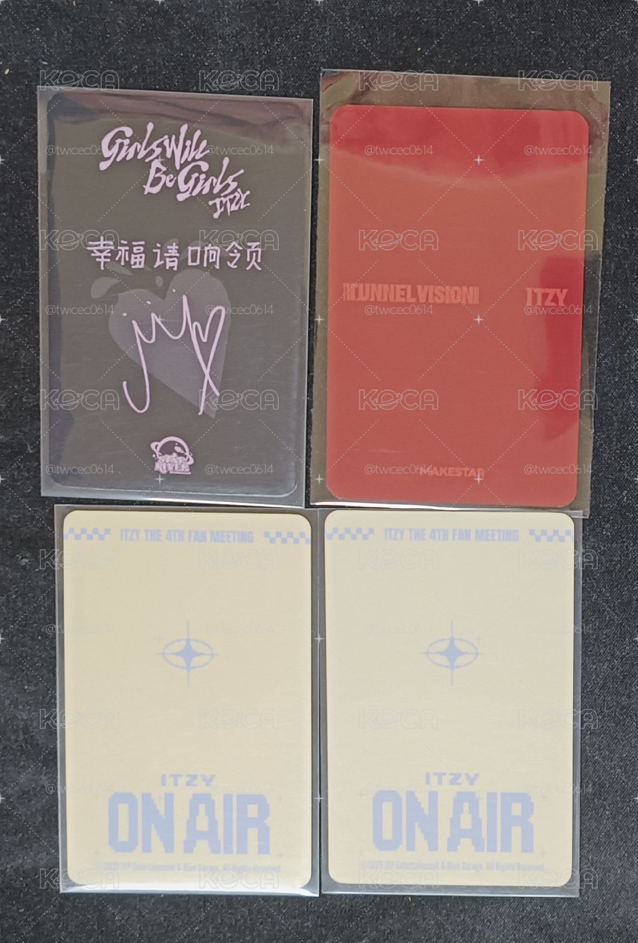 itzy 領四卡