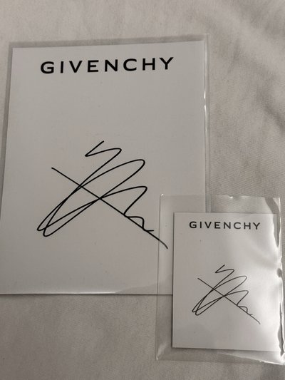 Givenchy紀梵希明信片1.0 🥝