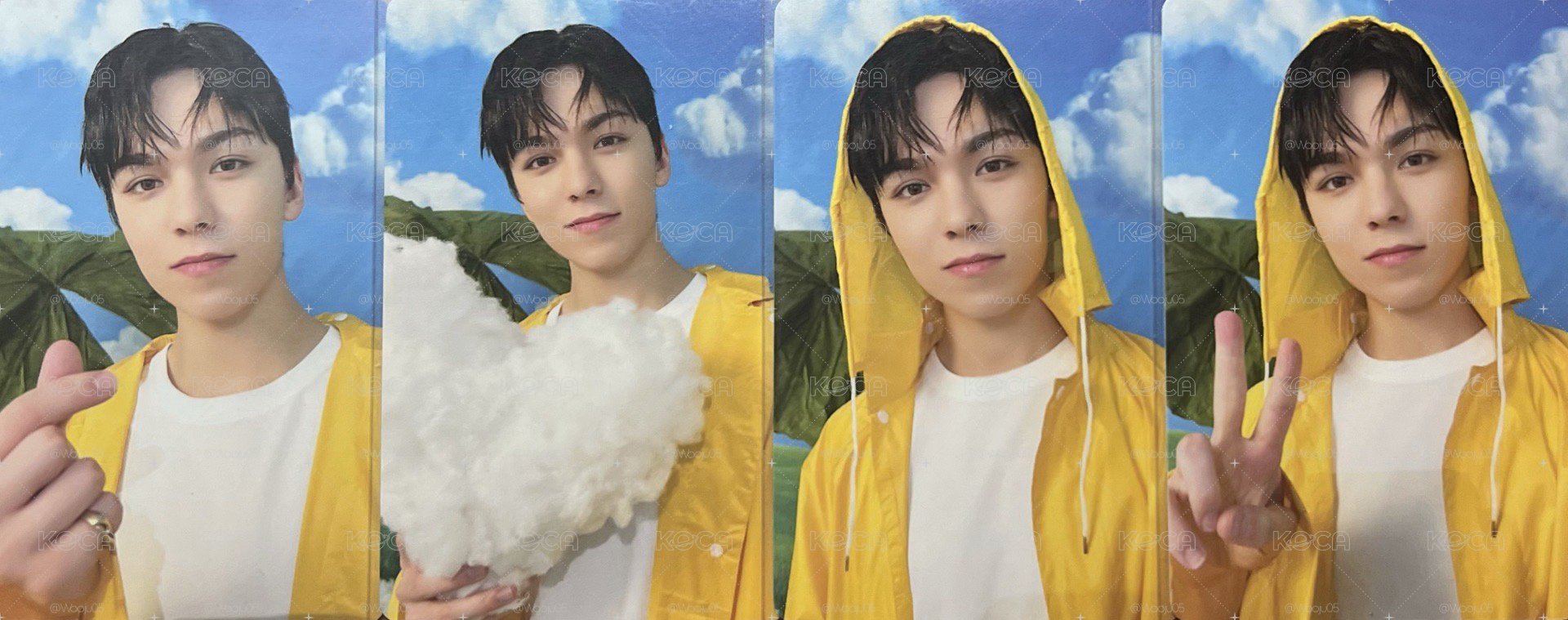 Vernon 雨衣克拉盤隨機卡一套