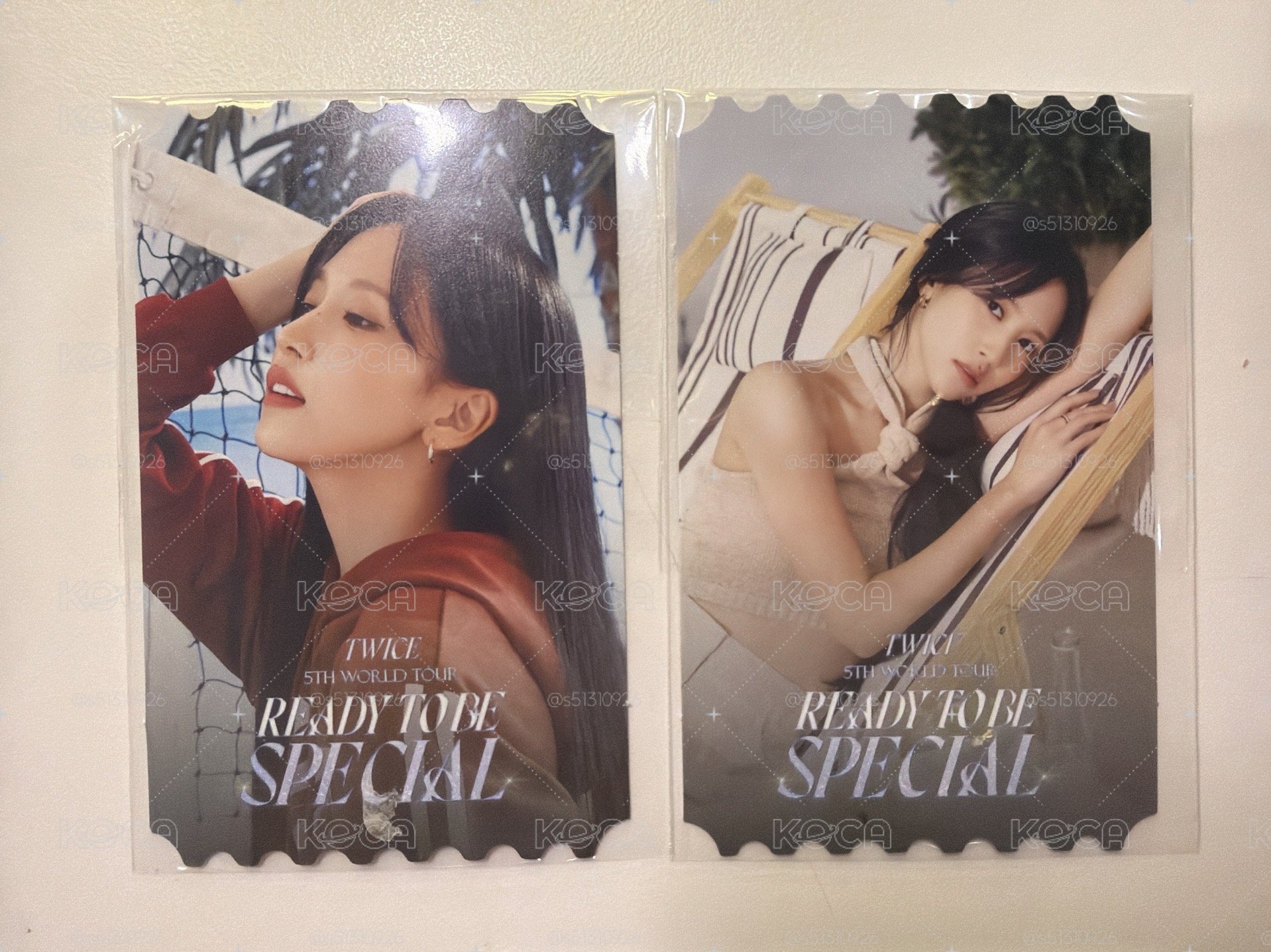現貨❤️‍🔥TWICE 五巡 RTB 一番賞 南 mina 燙金燙銀 周邊卡 票卡