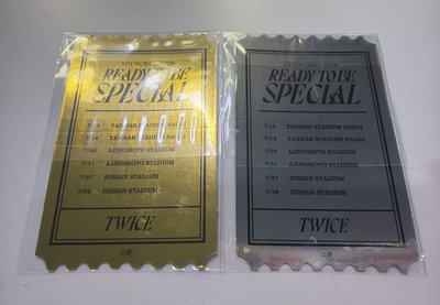 現貨❤️‍🔥TWICE 五巡 RTB 一番賞 南 mina 燙金燙銀 周邊卡 票卡