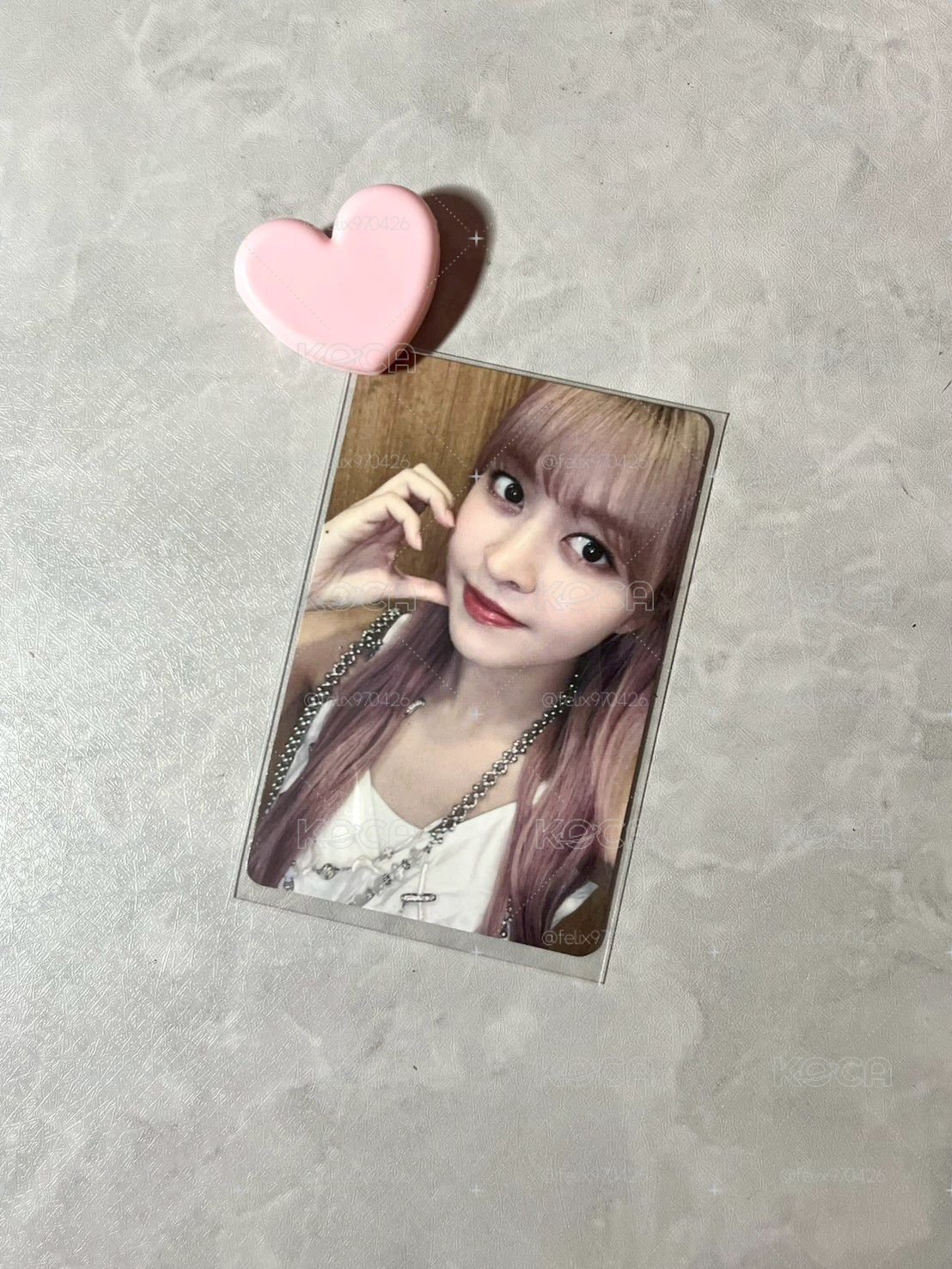 LILY km簽售卡