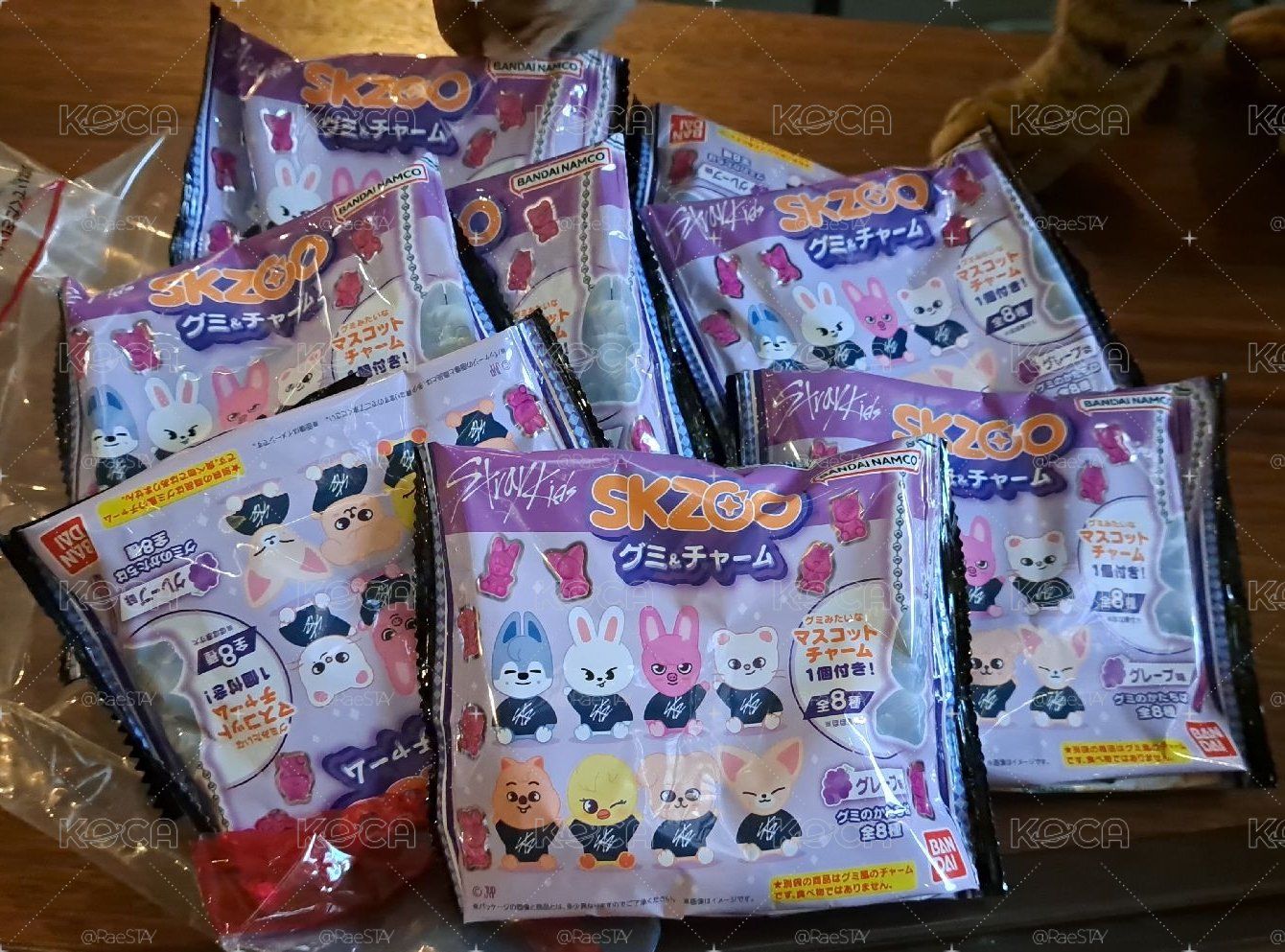 SKZOO 日本軟糖食玩 隨機吊飾未拆