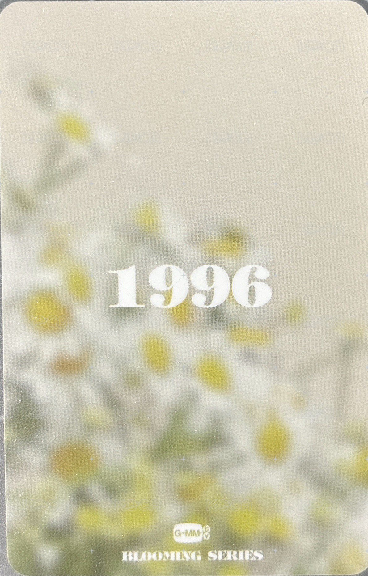 23.5 BLOOMING SERIES 周邊卡 MILK 背面