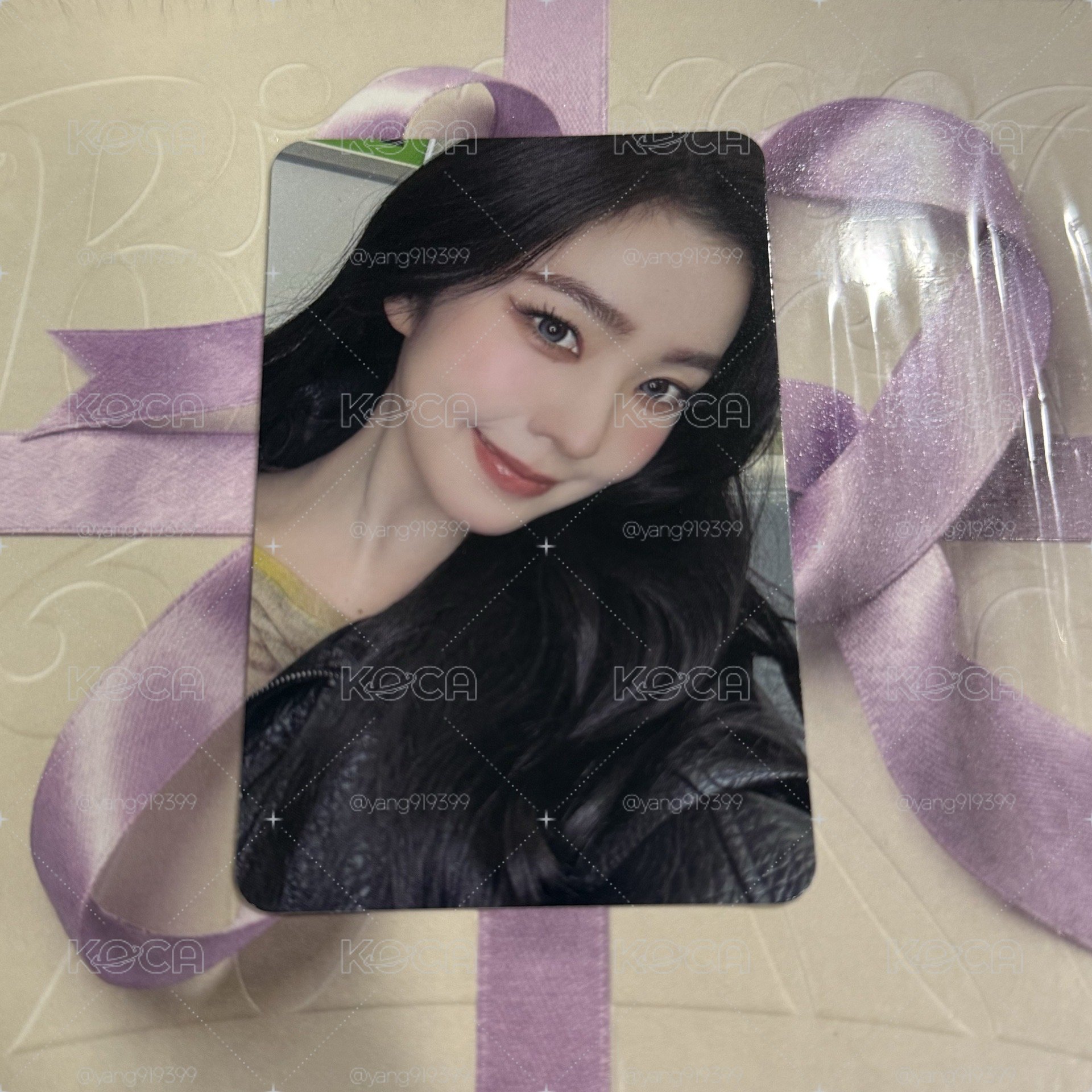 Red Velvet Irene 小卡 Biggest Fan Compact