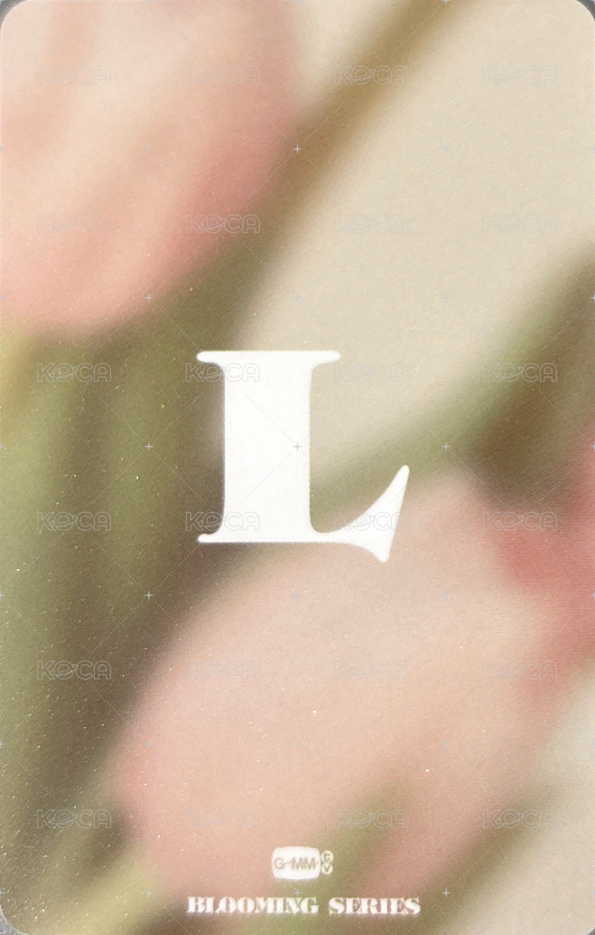 23.5 BLOOMING SERIES 周邊卡 LOVE 背面