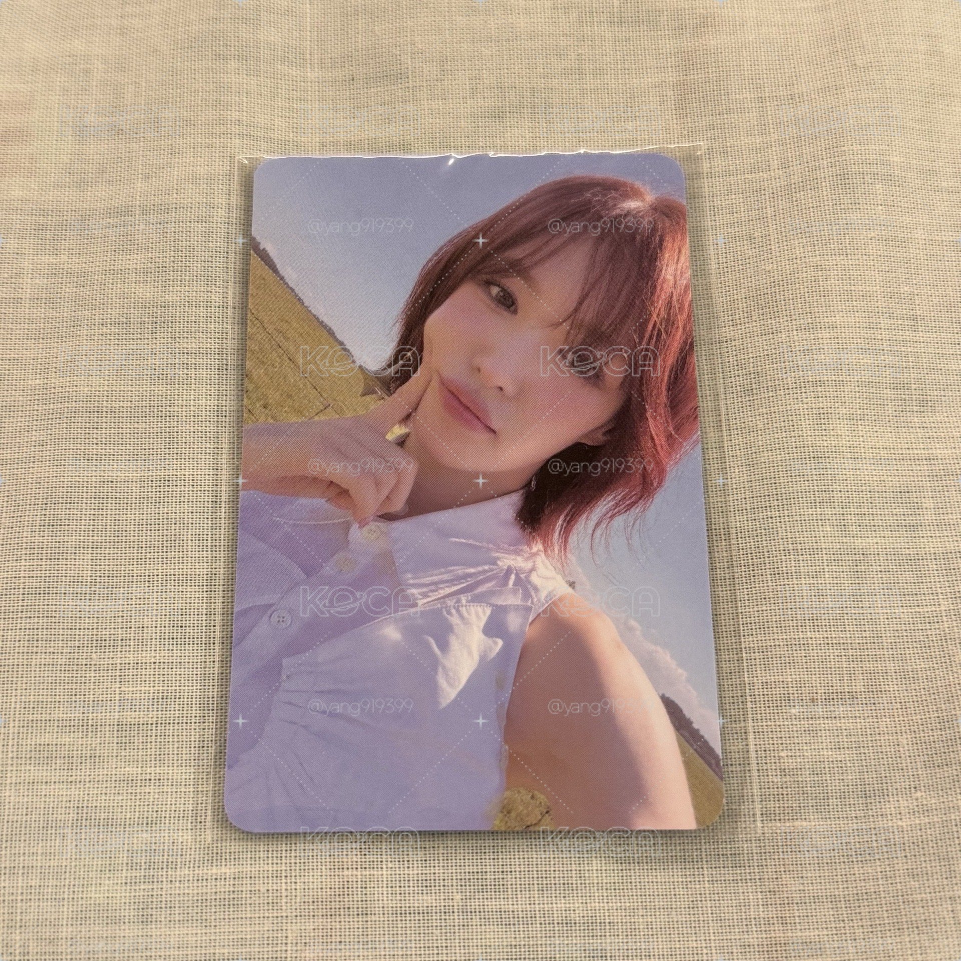 Red Velvet Wendy 小卡 演唱會周邊 We:alive 包包卡