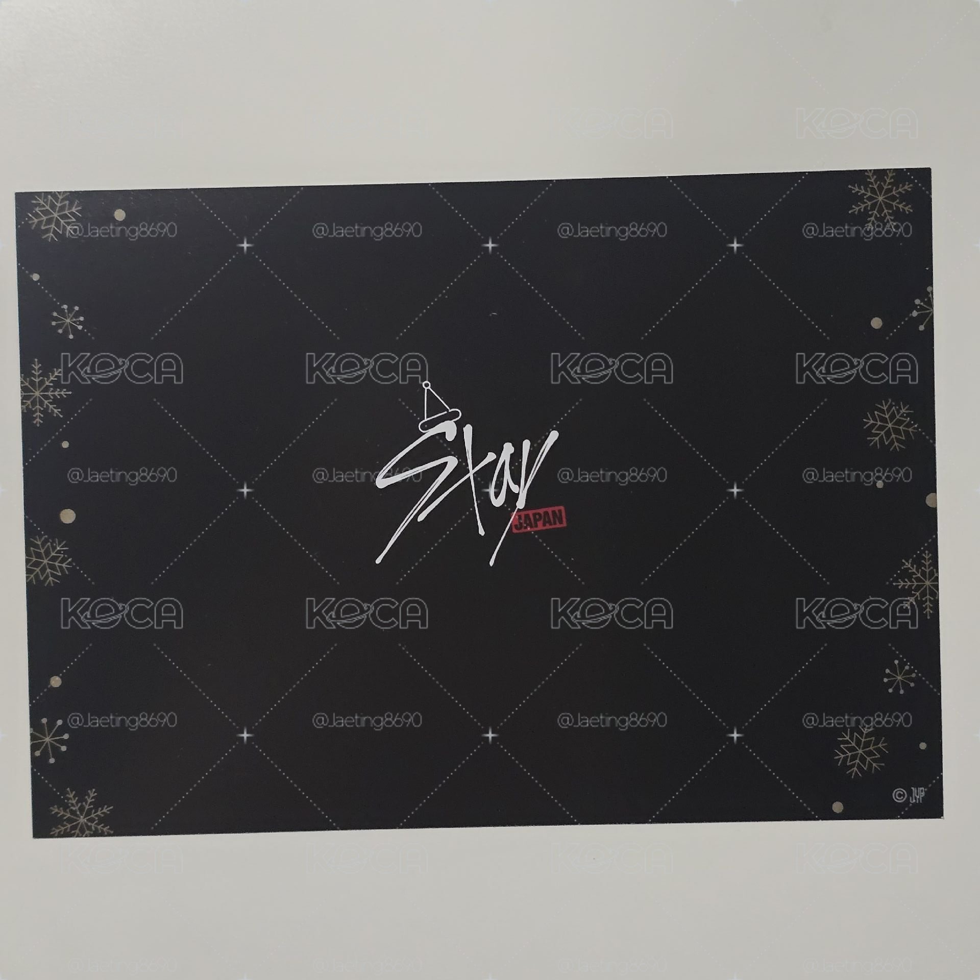 Stray Kids 日本FC 付費會員專屬聖誕賀卡2023年款