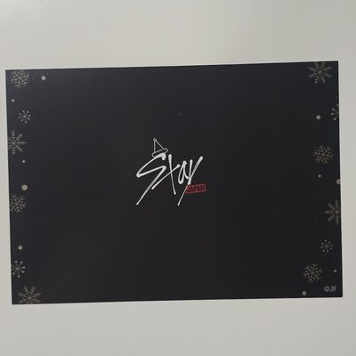 Stray Kids 日本FC 付費會員專屬聖誕賀卡2023年款