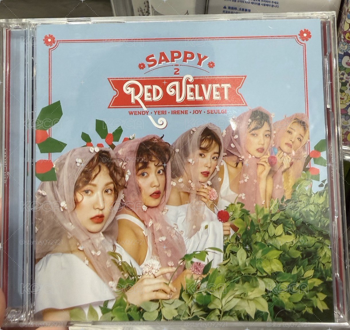 red velvet sappy 日專
