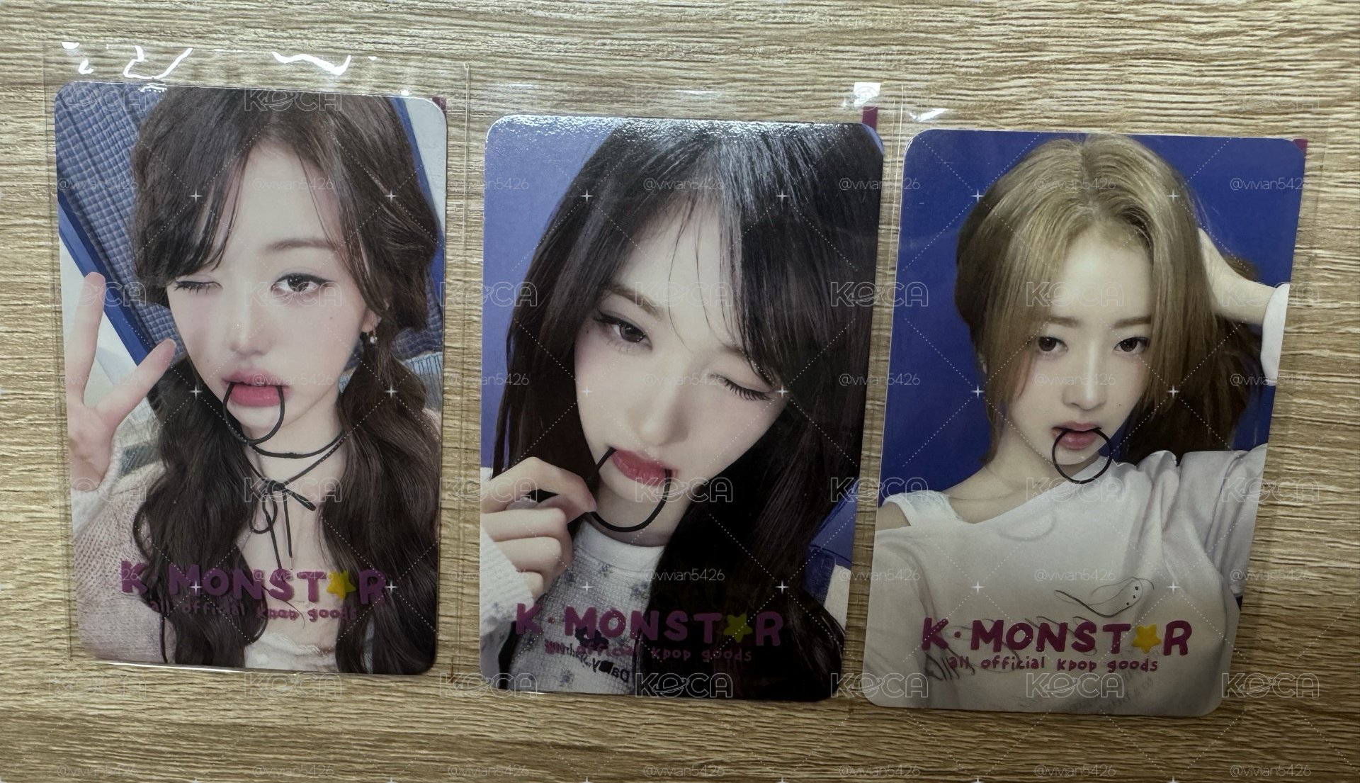 IVE SECRET km 特典卡
