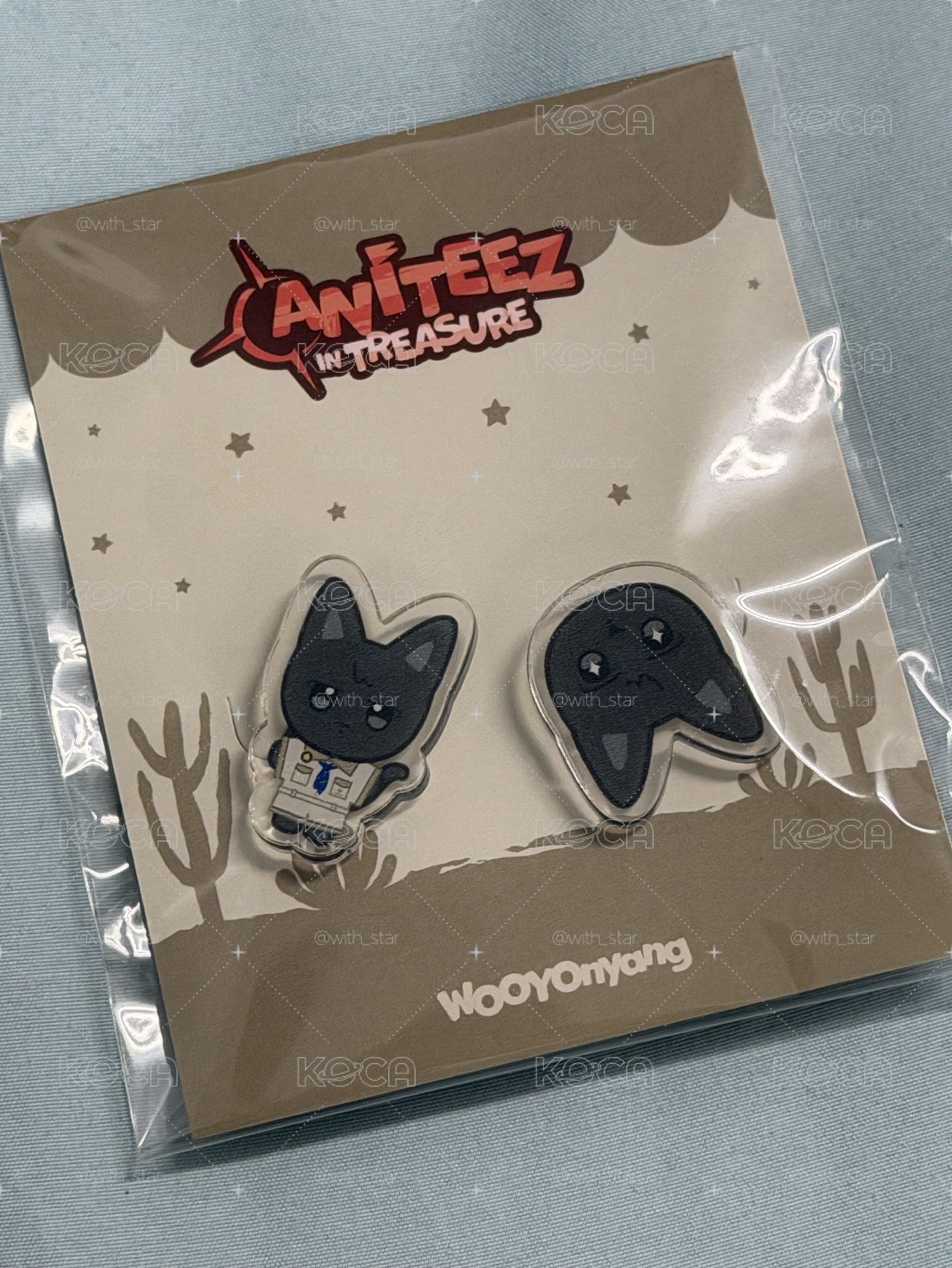 （未使用）ANITEEZ 嗚湧貓 友榮 鞋扣