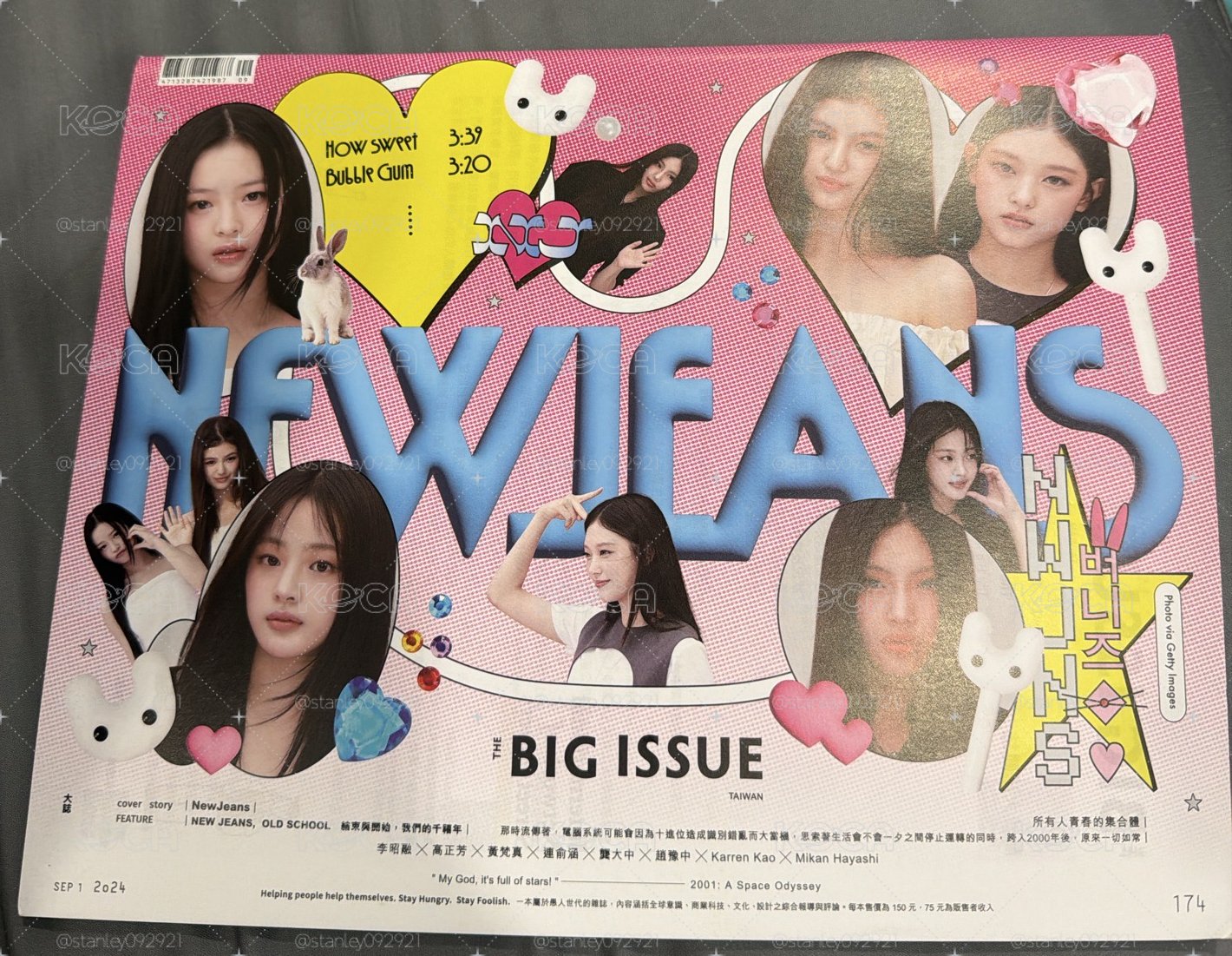 Newjeans big issue雜誌